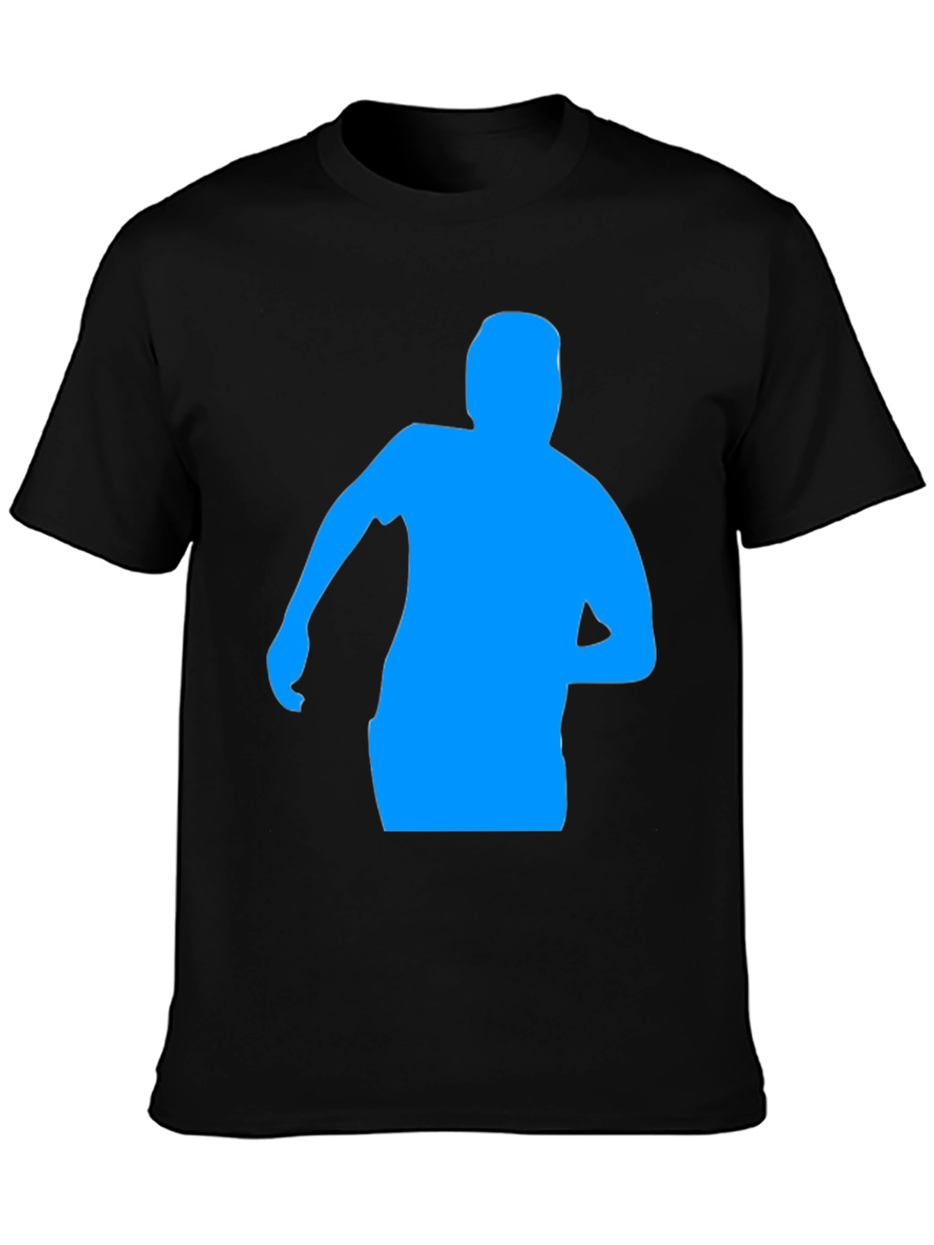 Silhouette Graphic Tee - Mens Black T-Shirt