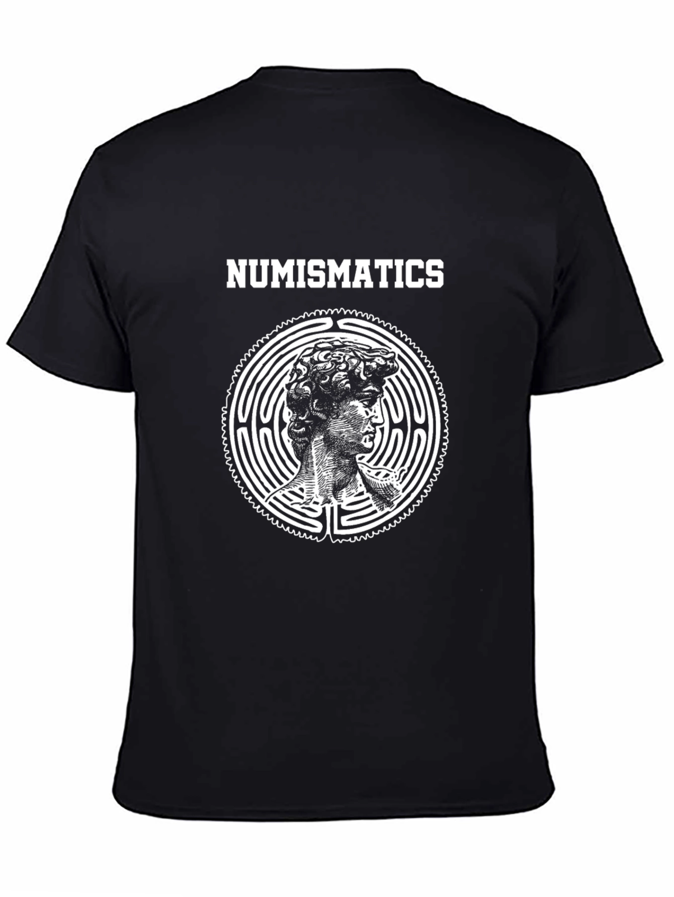 Numismatics Maze Tee: Coins Collector Gift