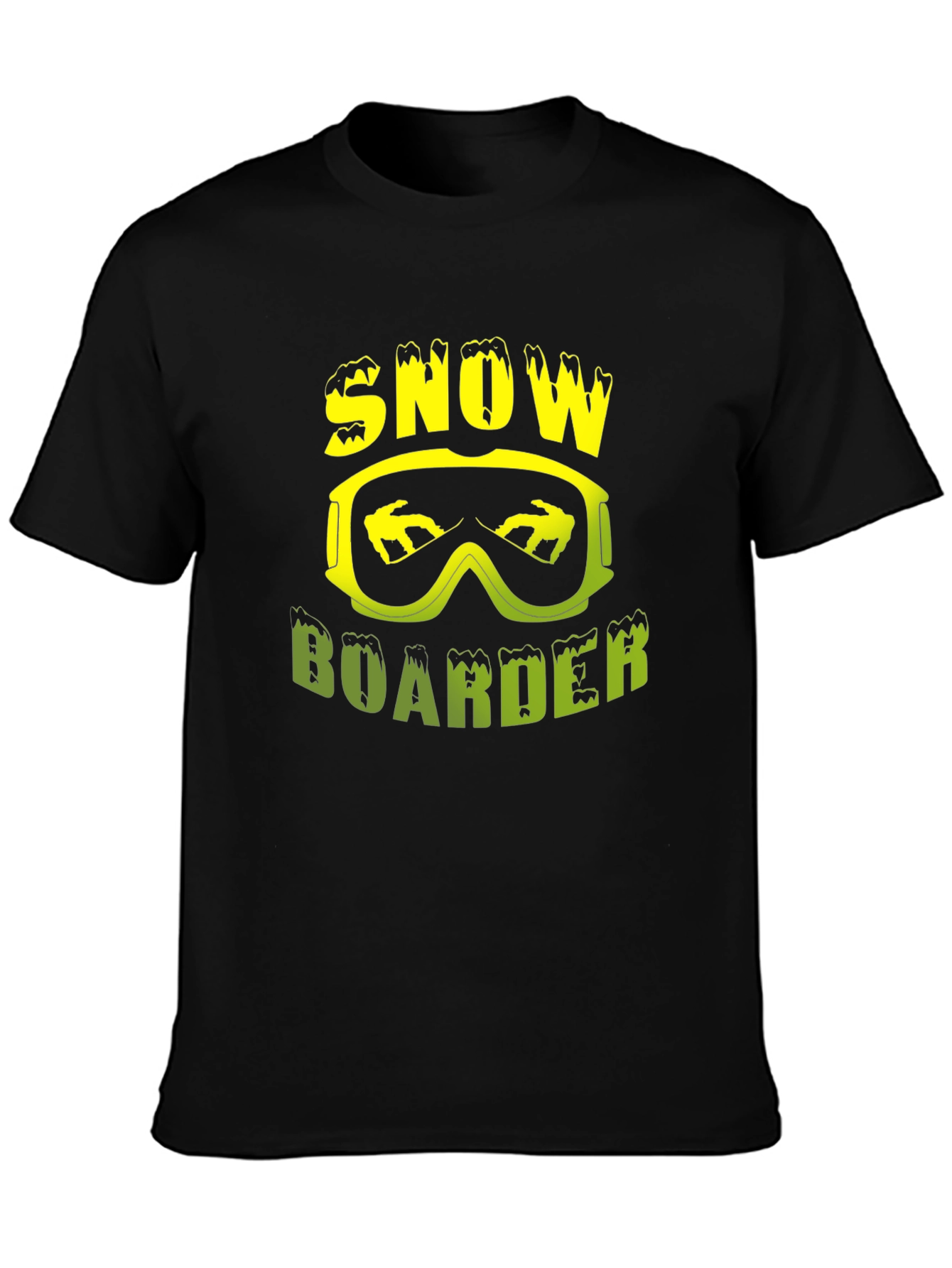 Snowboarder Graphic Tee -  Skiing Shirt