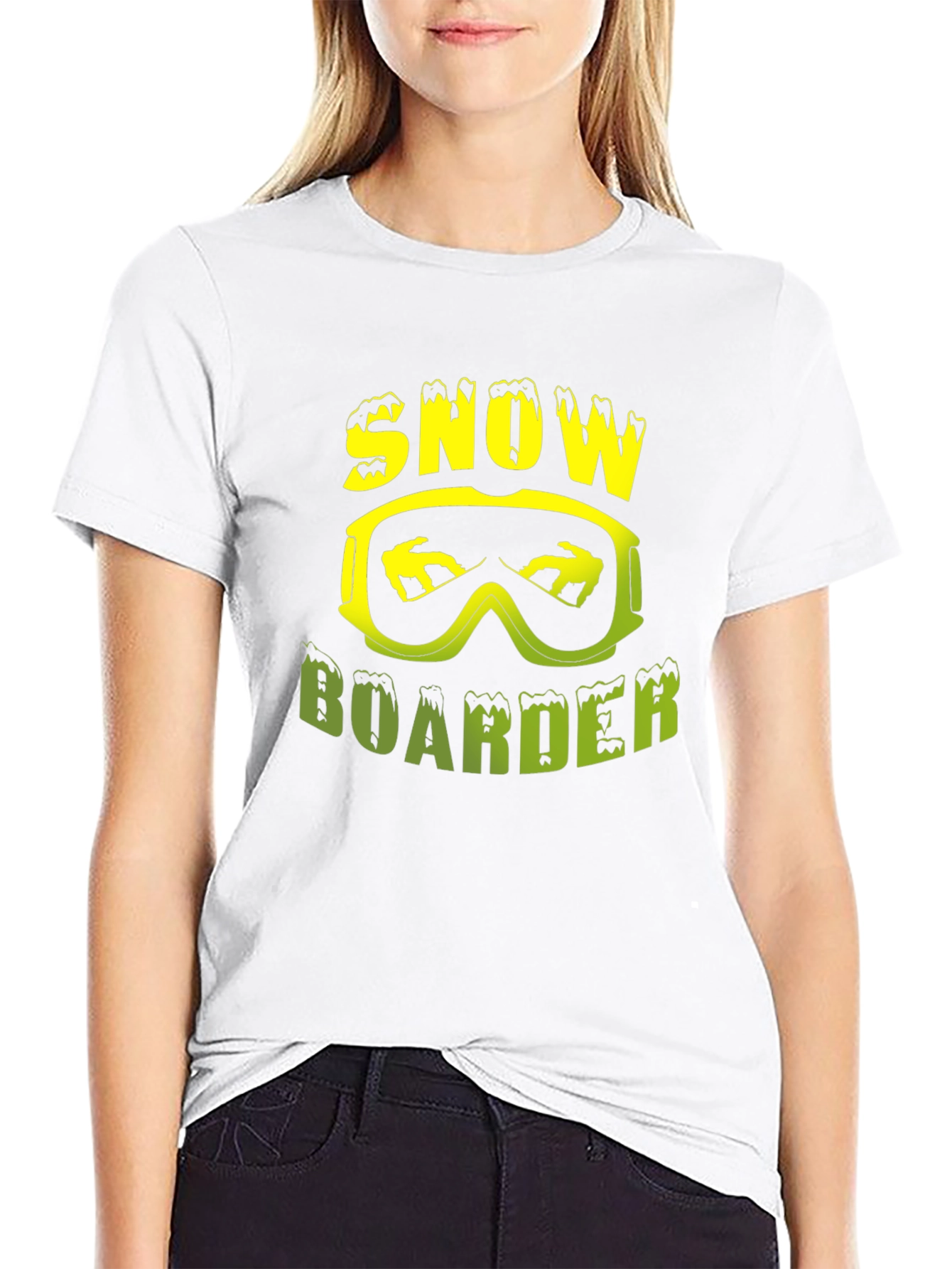Snowboarder Graphic Tee -  Skiing Shirt