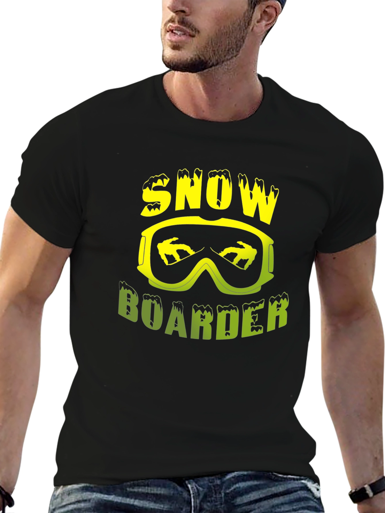 Snowboarder Graphic Tee -  Skiing Shirt