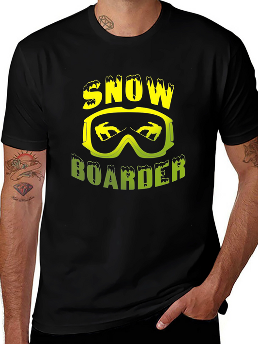 Snowboarder Graphic Tee -  Skiing Shirt