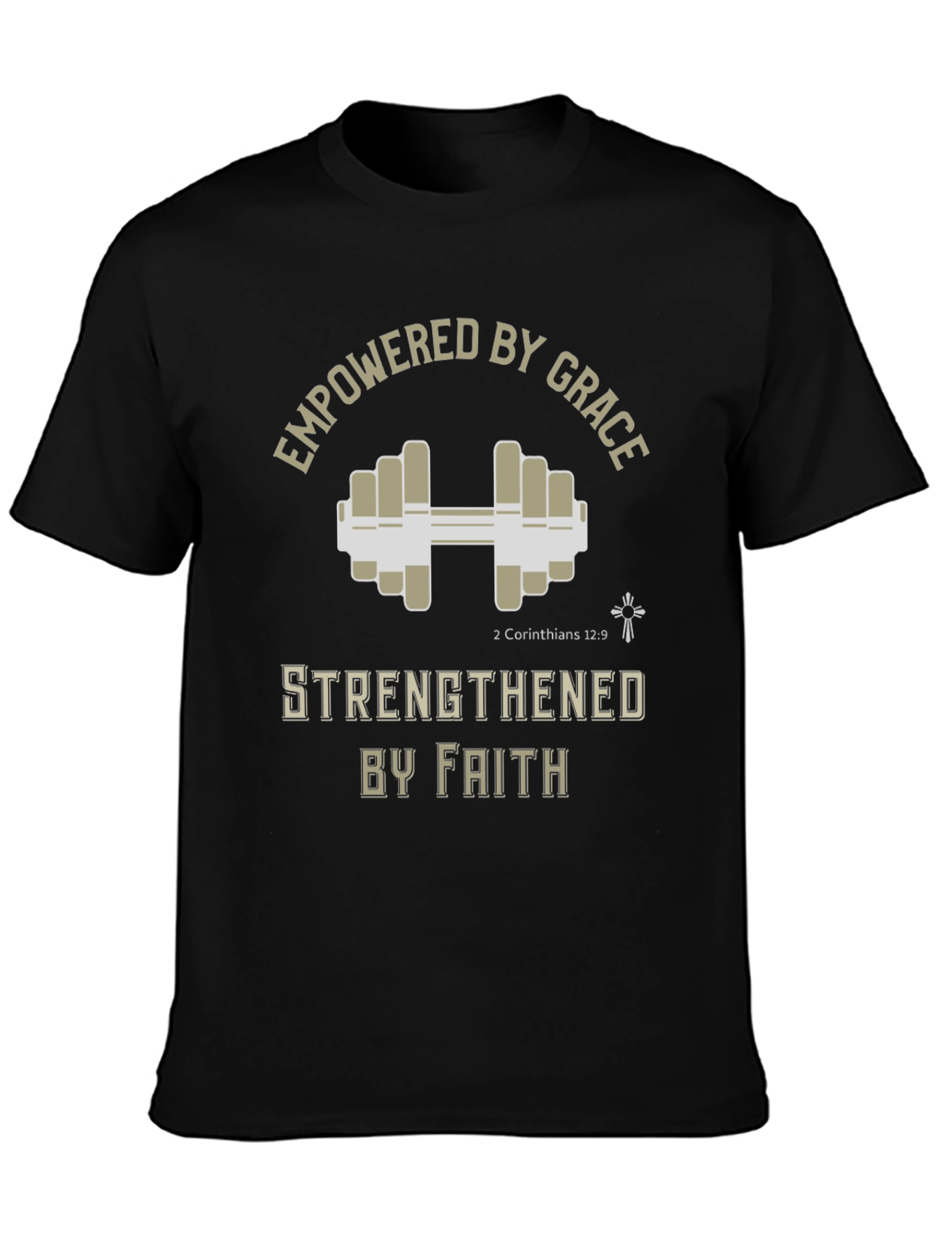 Empowered by Grace Christian Fitness T-Shirt