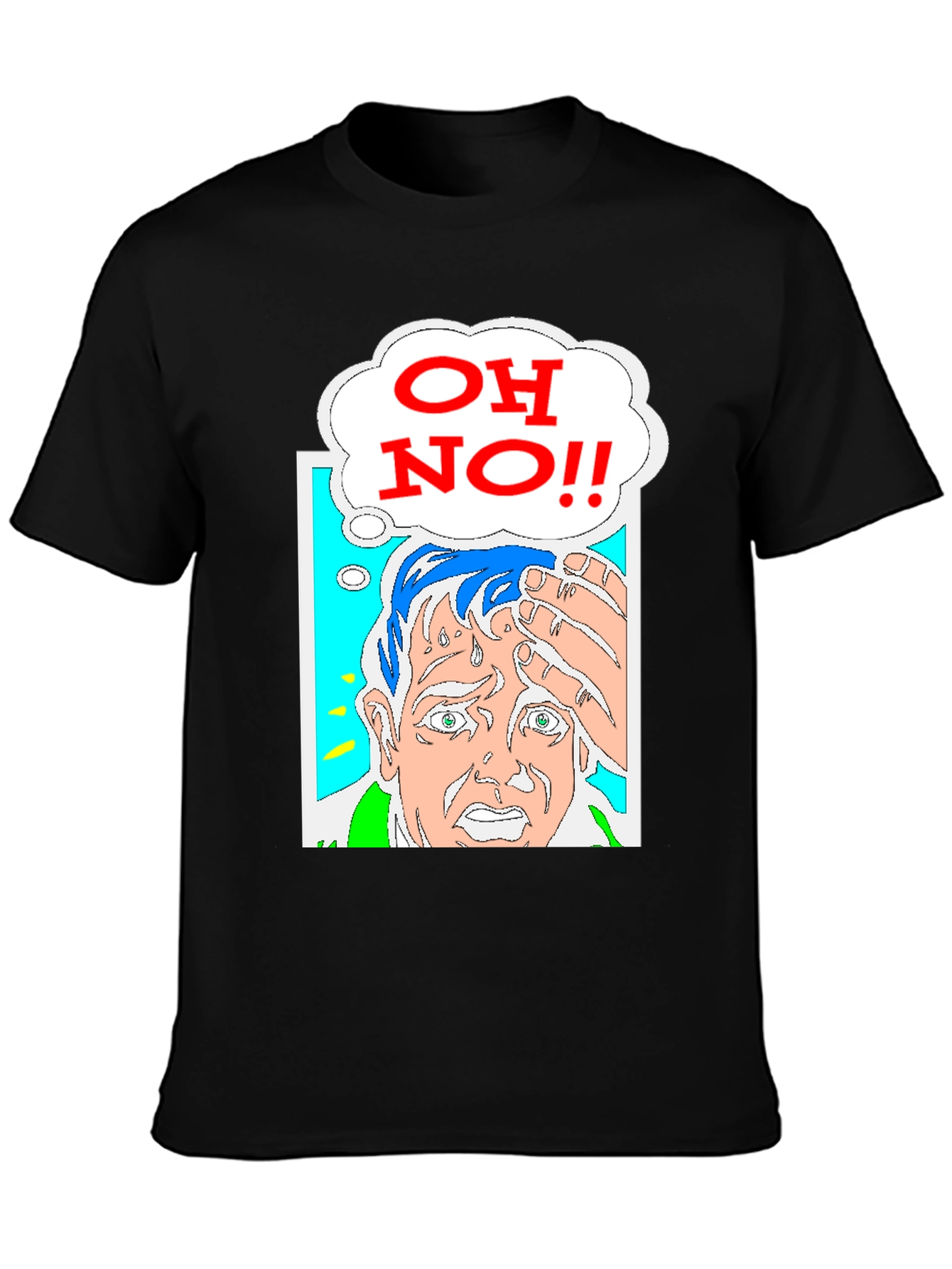 Oh No! Graphic Print Tee