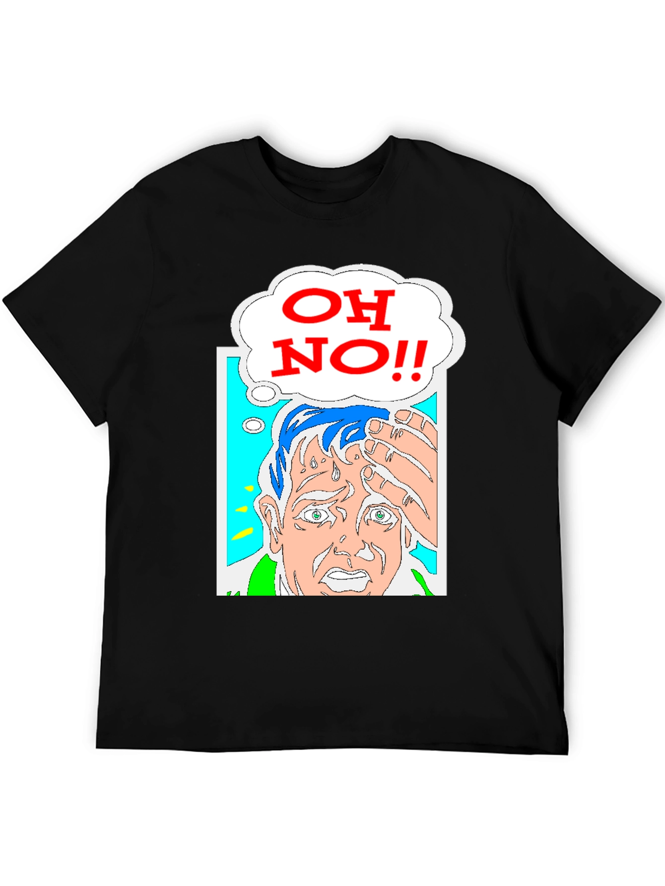 Oh No! Graphic Print Tee