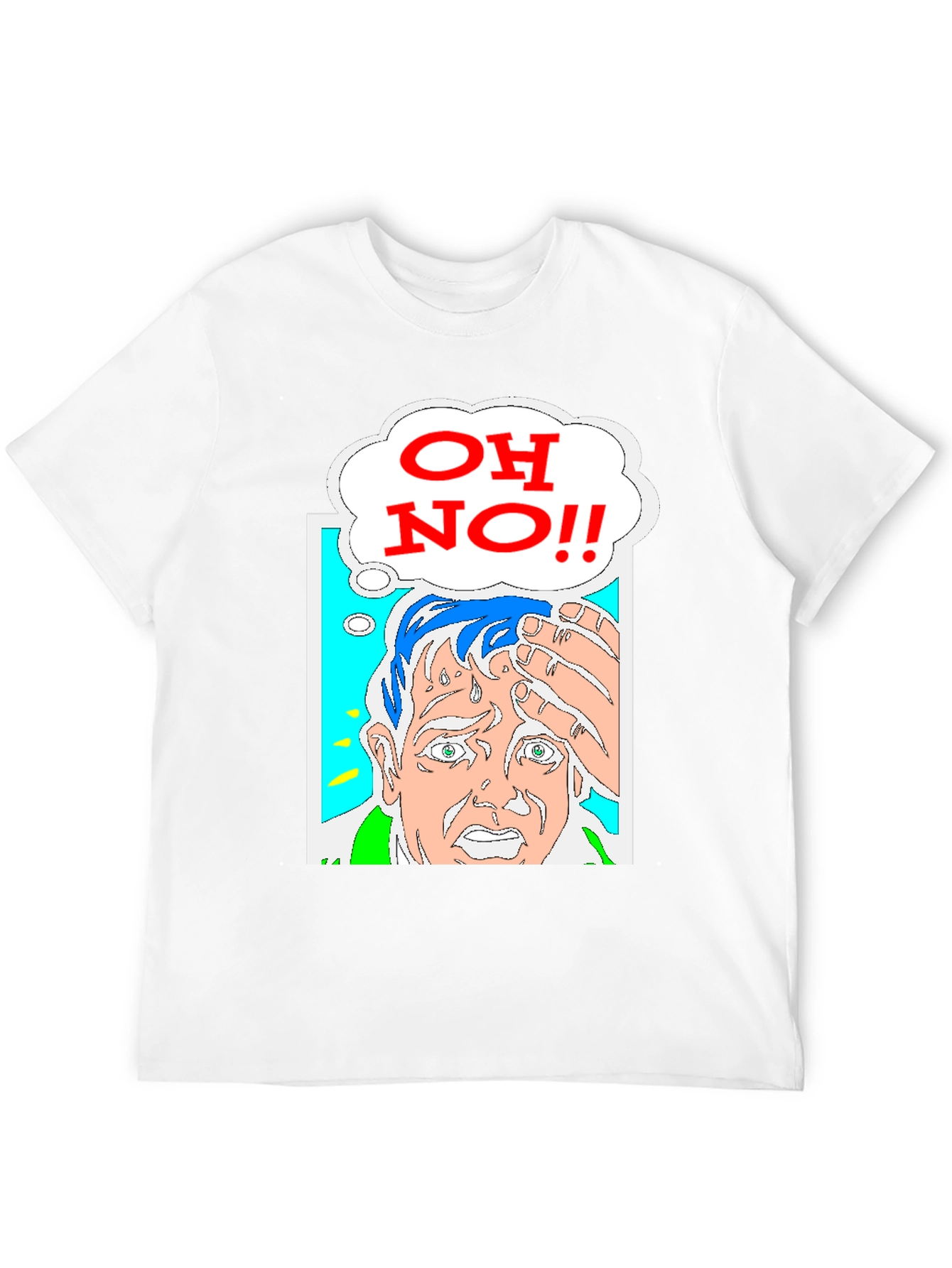 Oh No! Graphic Print Tee