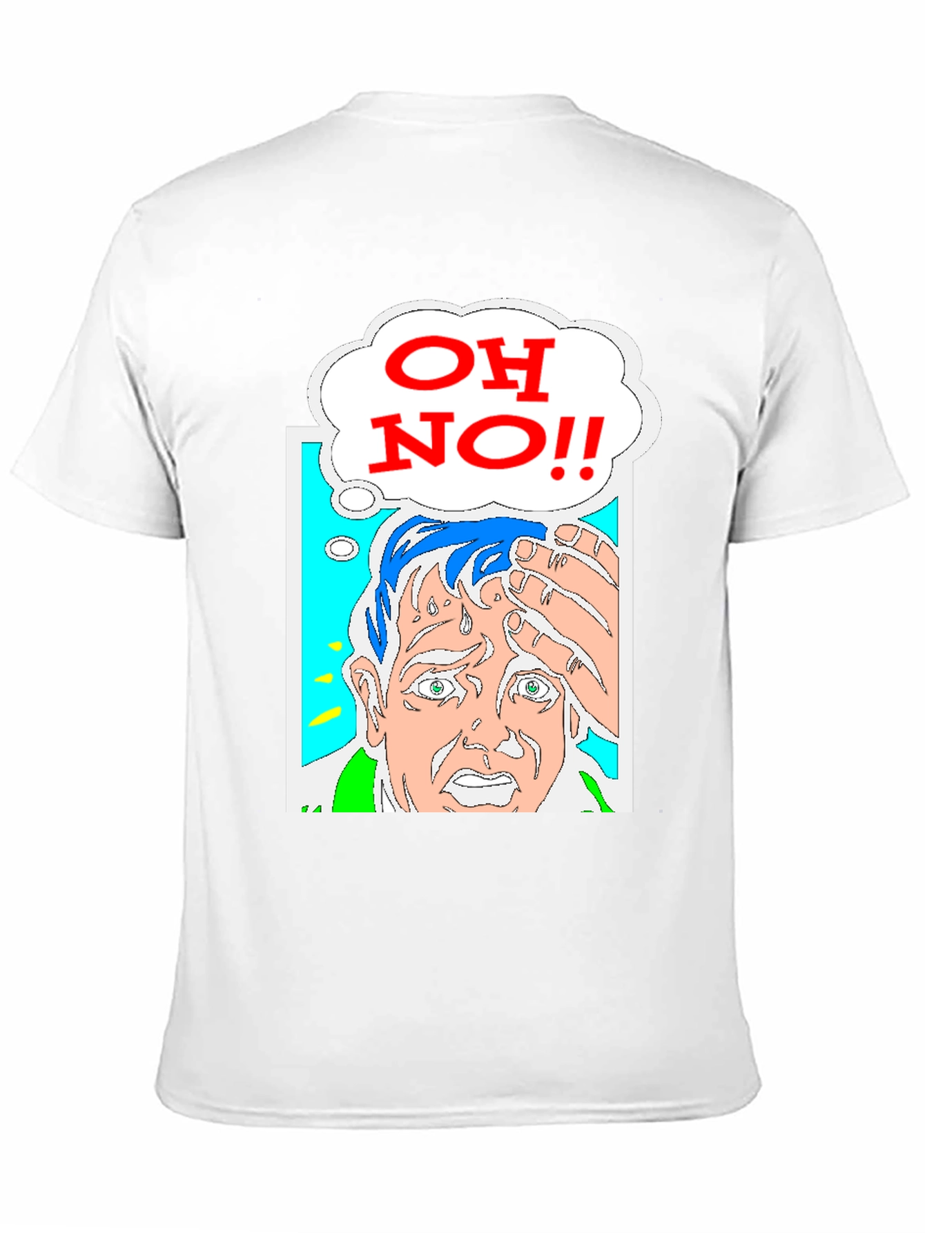 Oh No! Graphic Print Tee