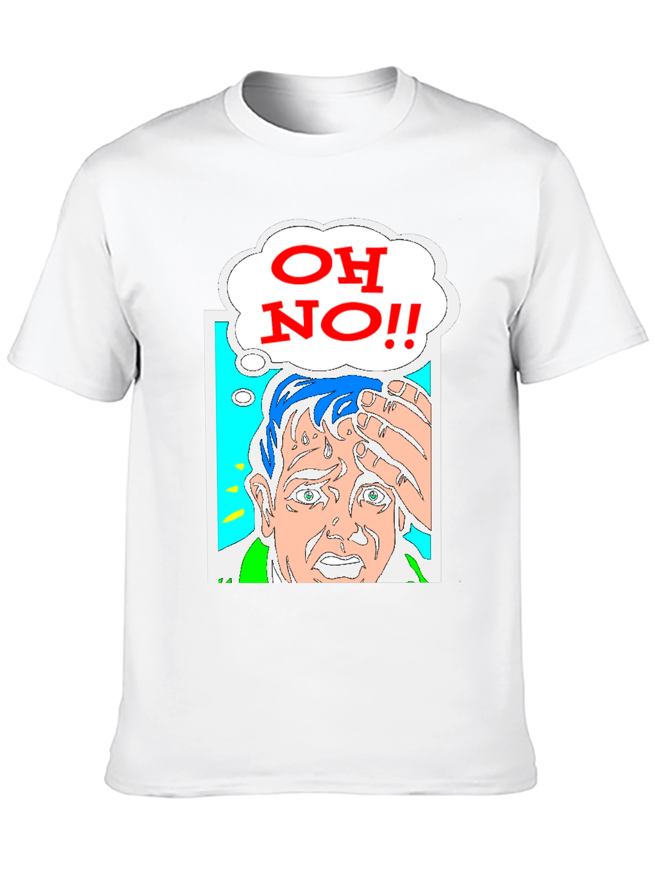 Oh No! Graphic Print Tee