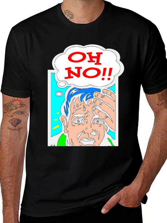 Oh No! Graphic Print Tee