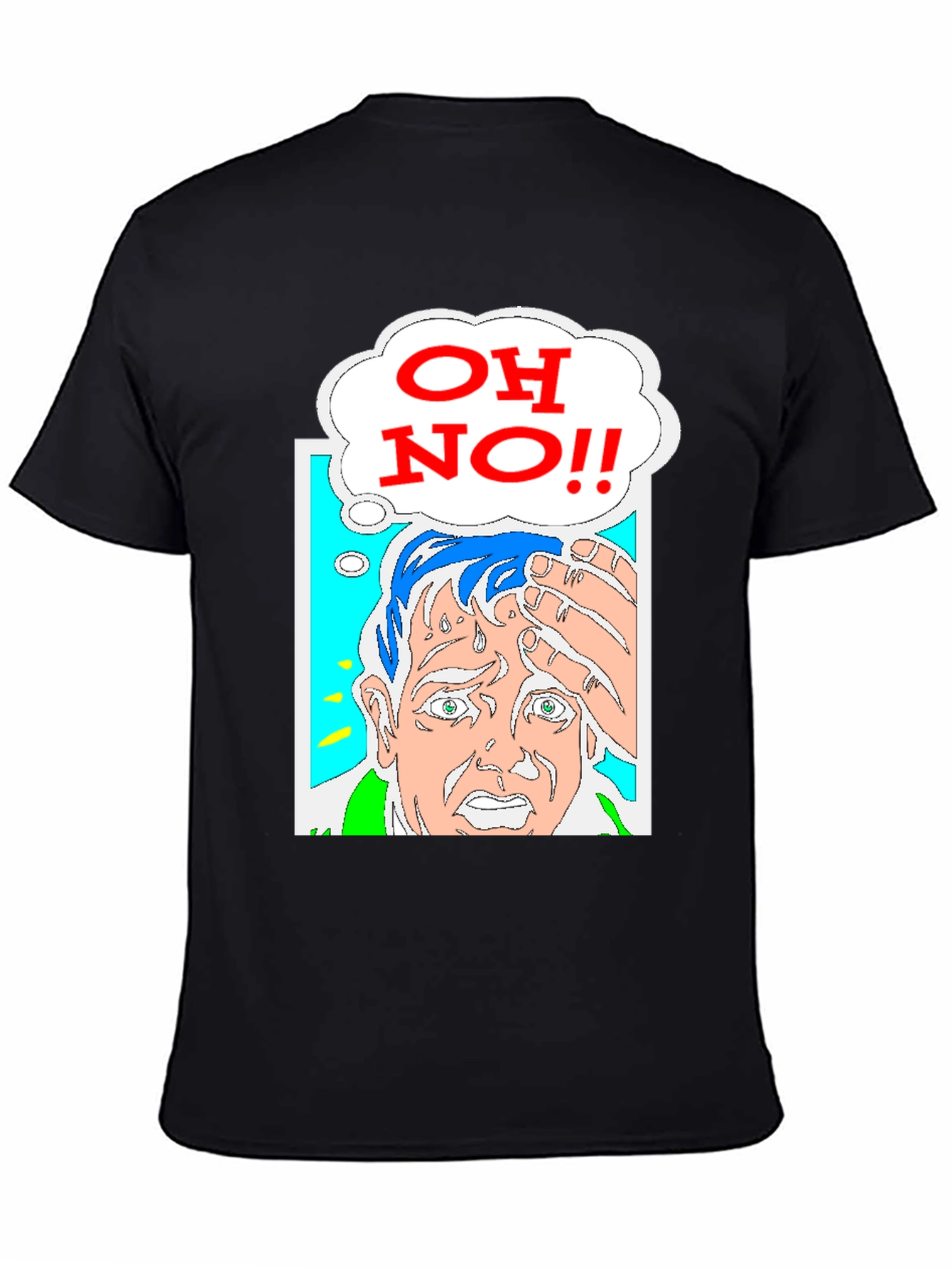 Oh No! Graphic Print Tee