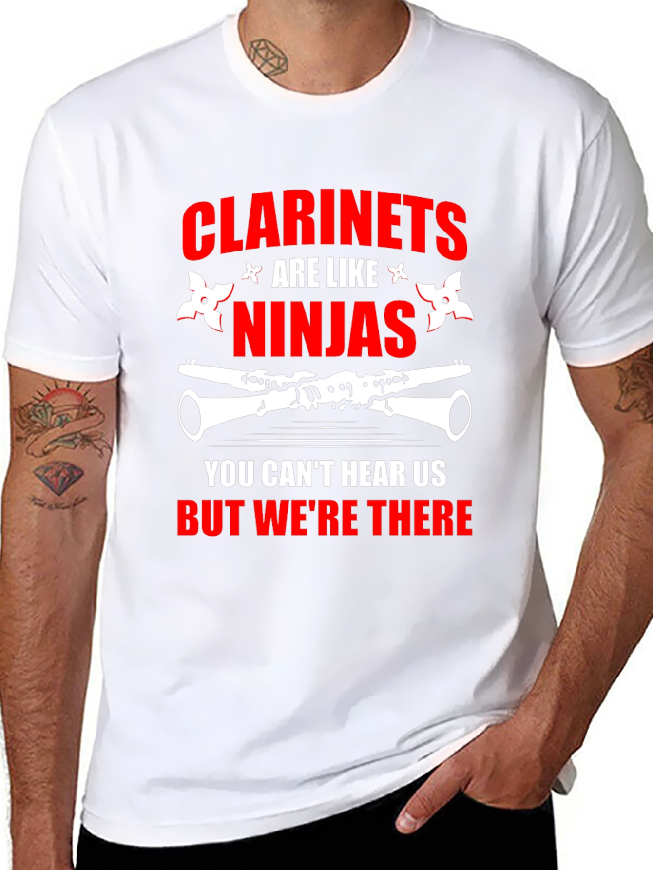 Clarinets are Like Ninjas T-Shirt