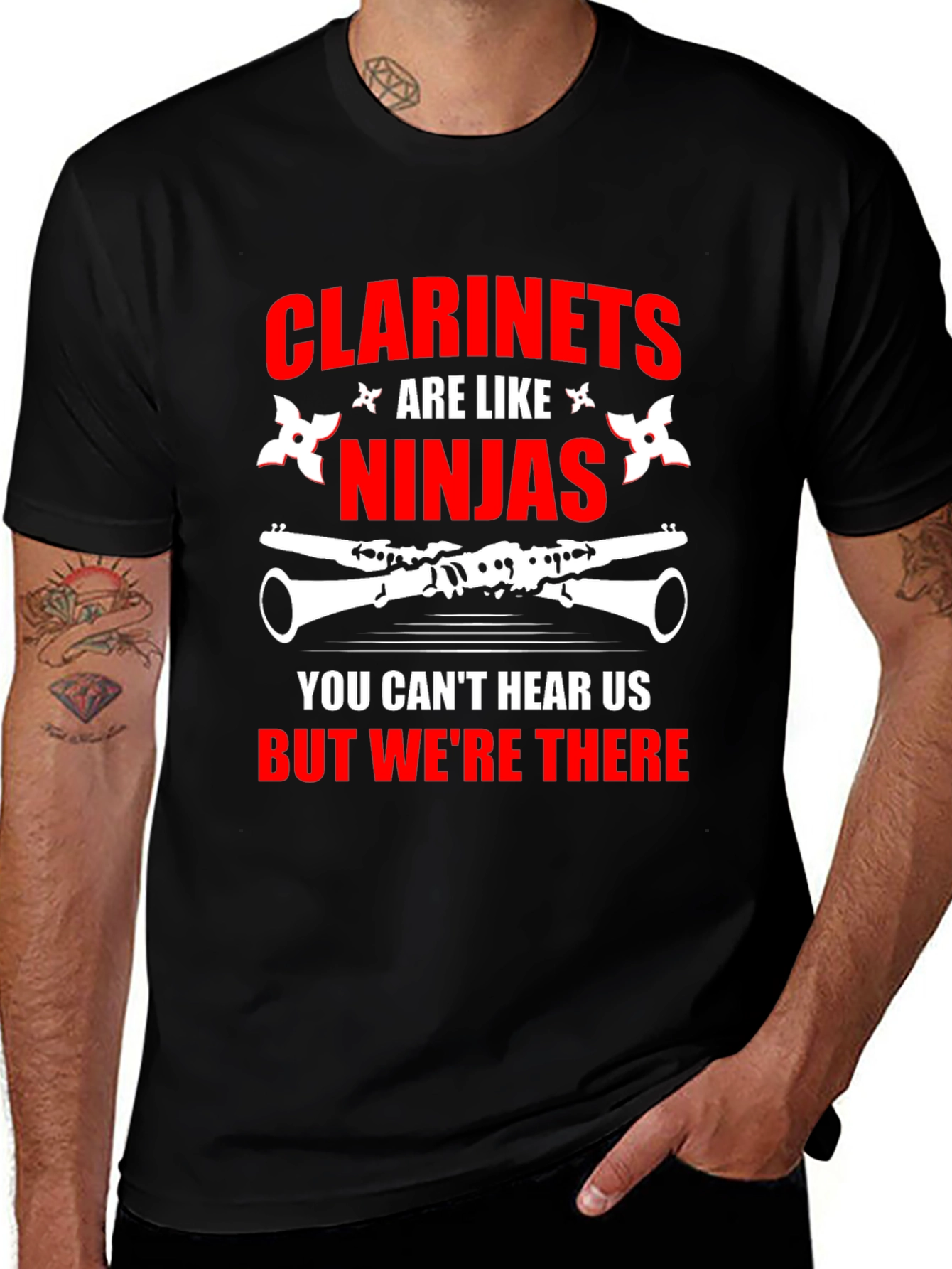 Clarinets are Like Ninjas T-Shirt