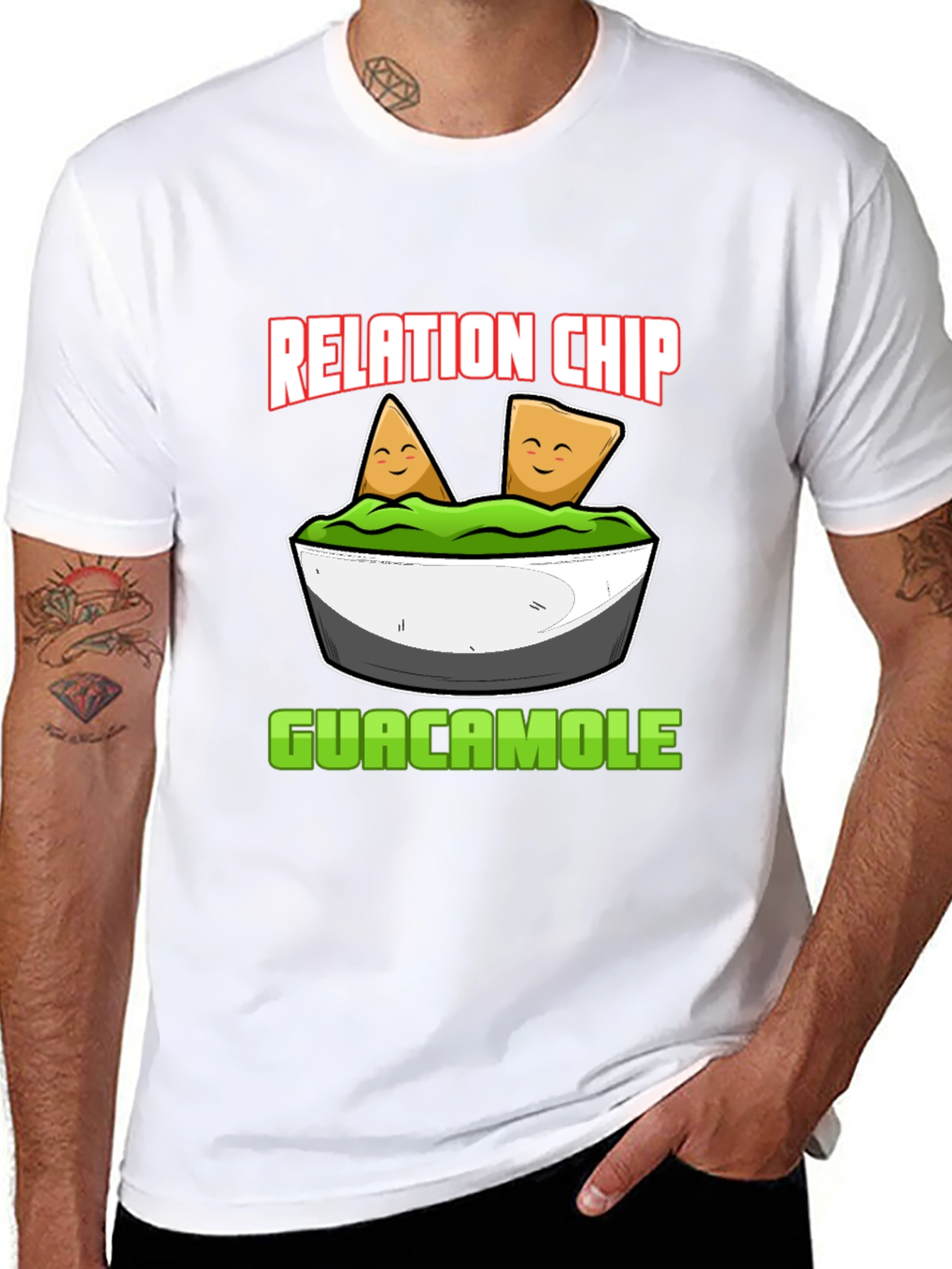 Relation Chip Guacamole Graphic Tee