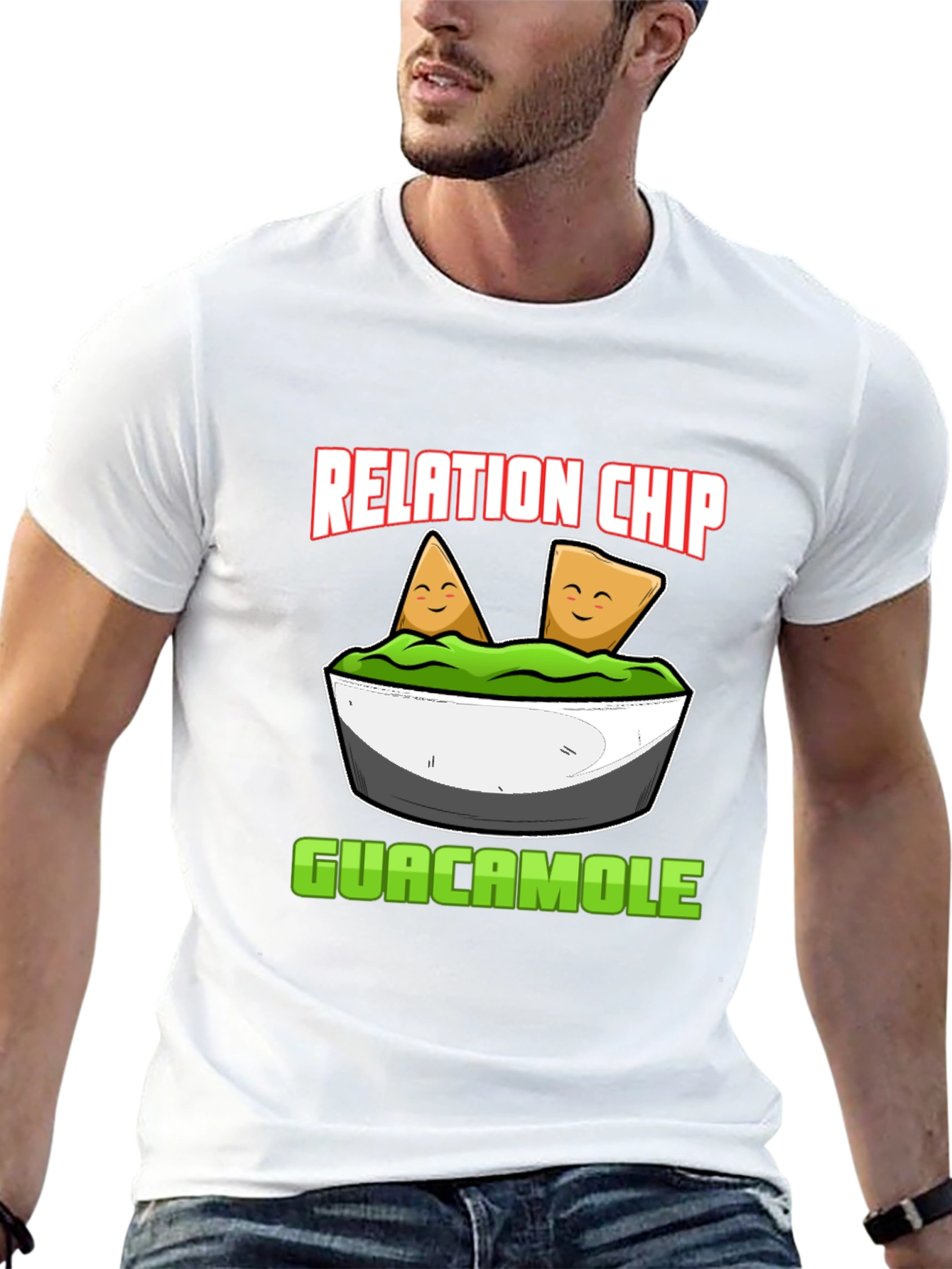Relation Chip Guacamole Graphic Tee