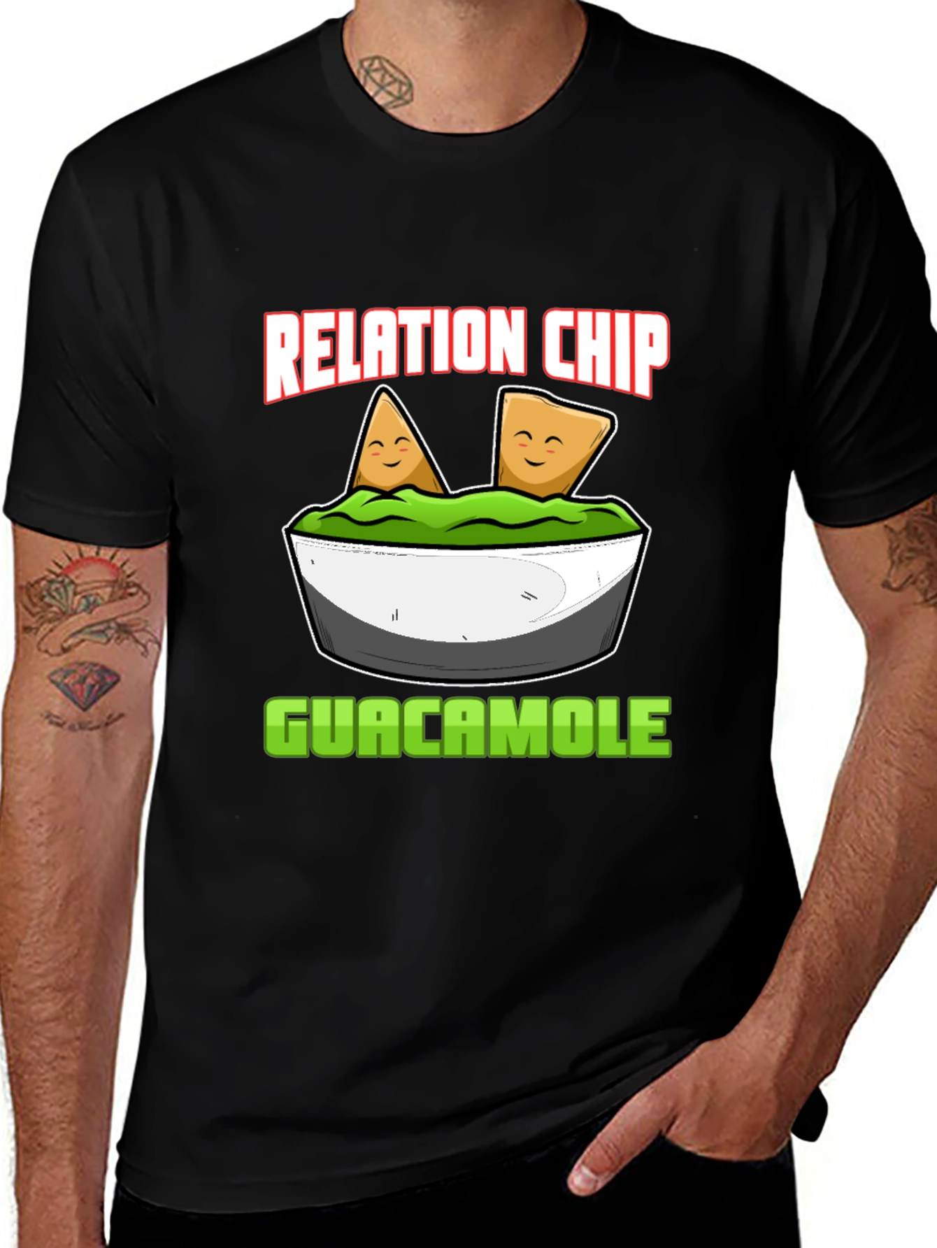 Relation Chip Guacamole Graphic Tee