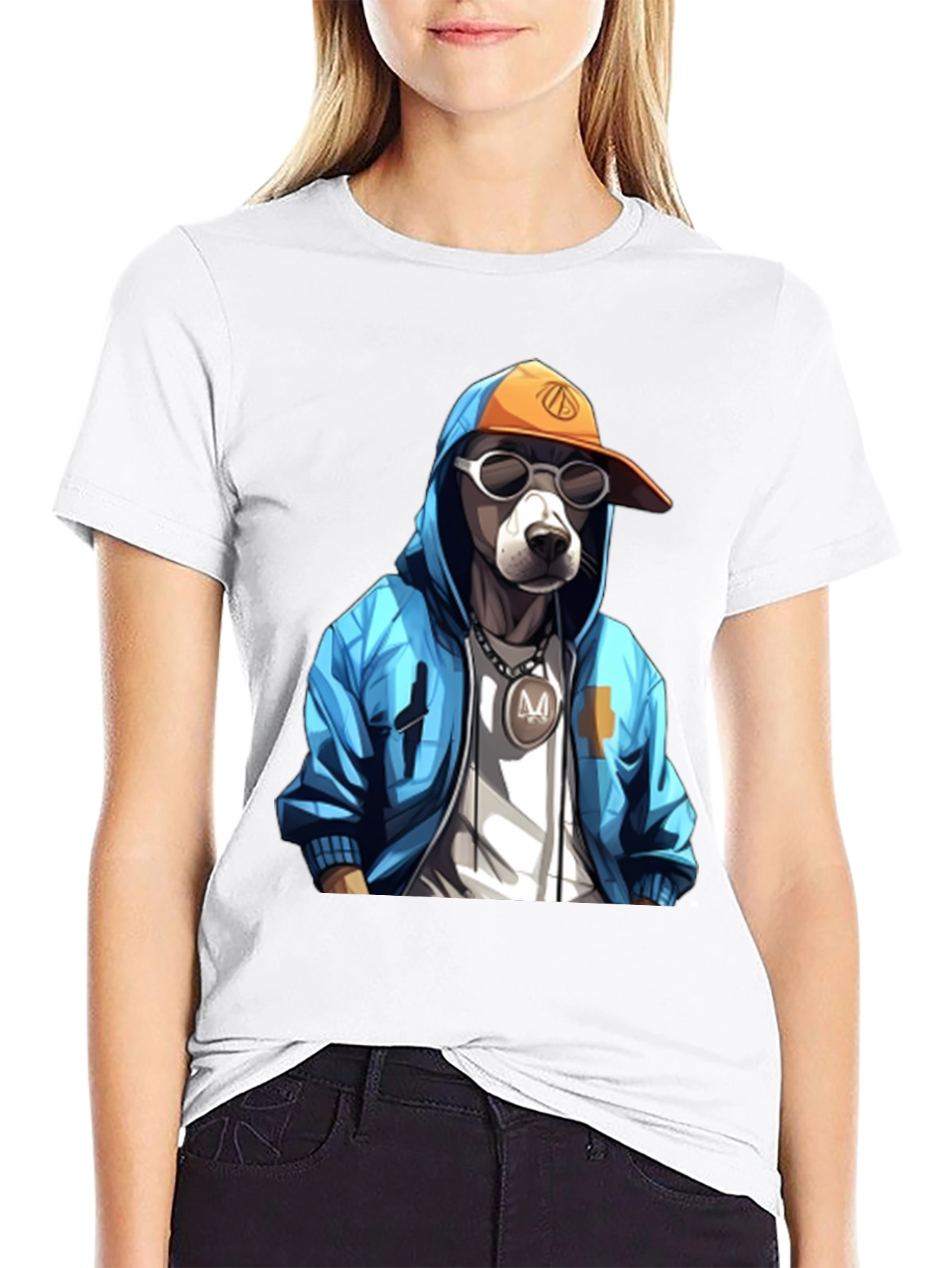 Cool Dog Graphic Tee - Urban Style
