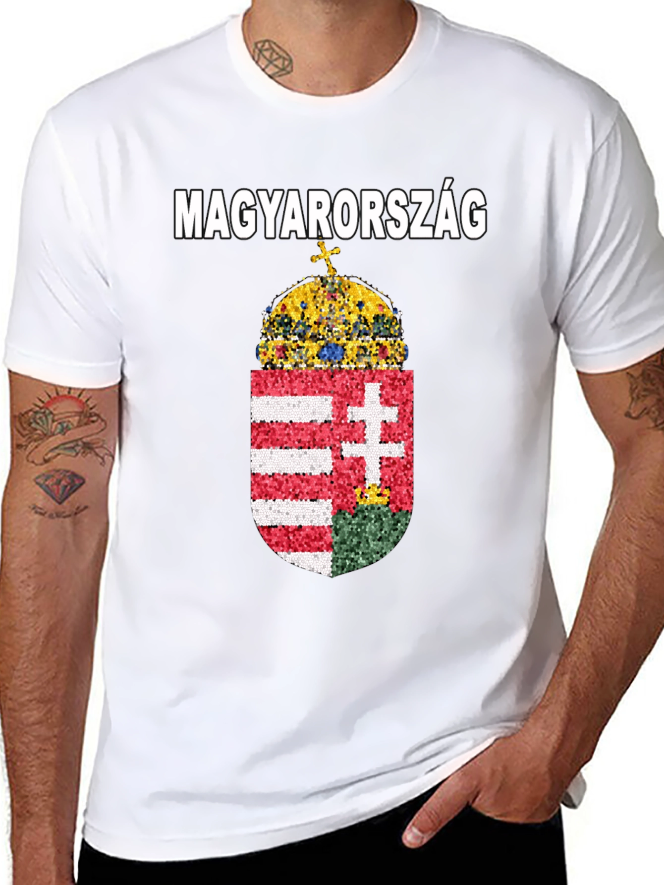 Magyarország Flag T-Shirt - Show Your Hungarian Pride!