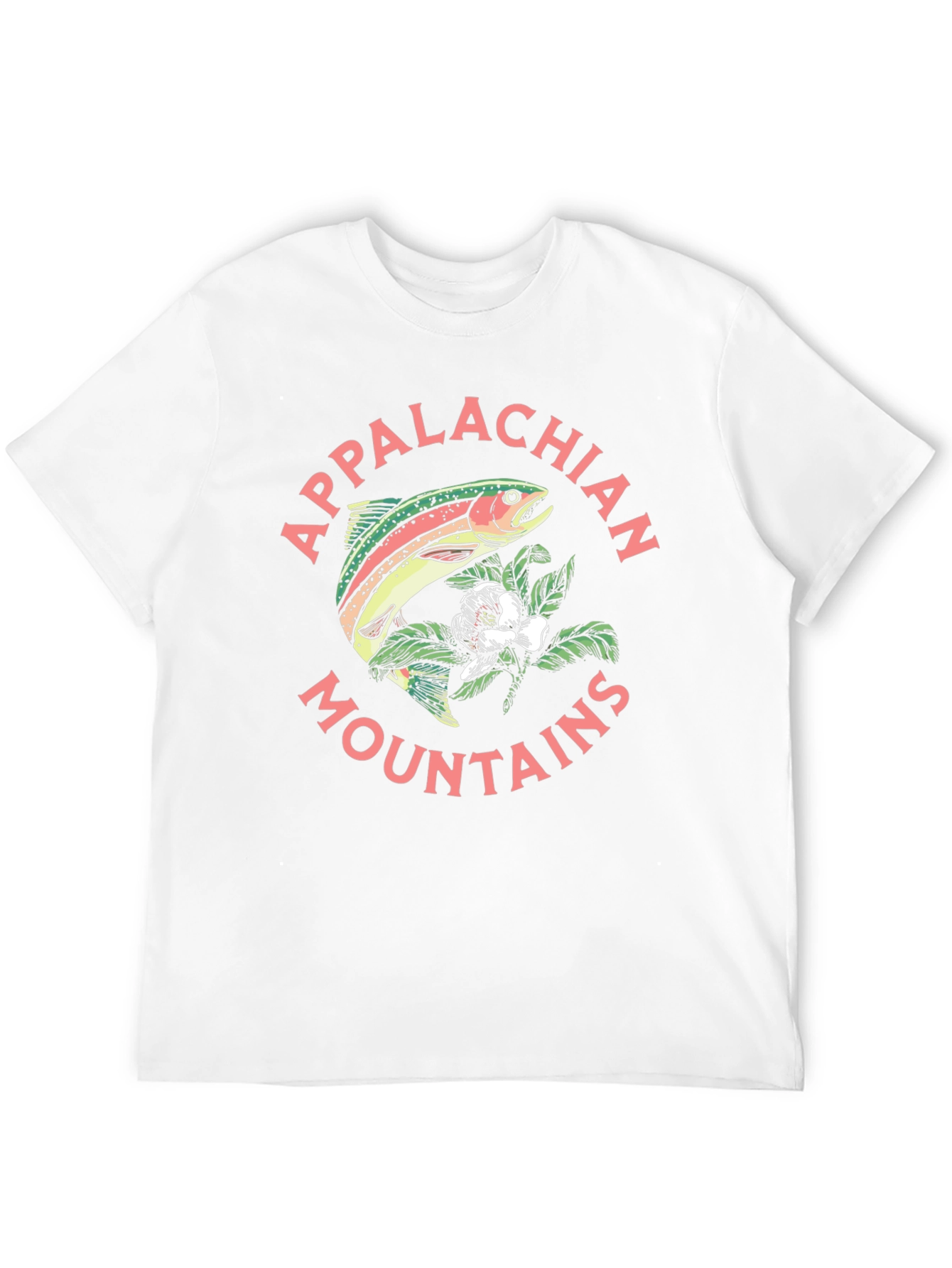 Appalachian Mountains Fish Graphic Tee