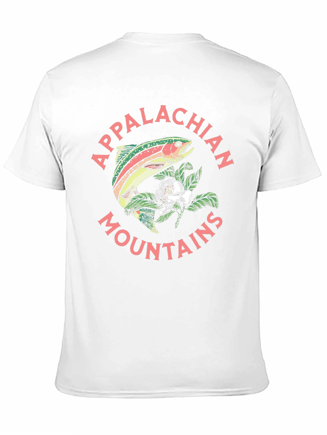 Appalachian Mountains Fish Graphic Tee