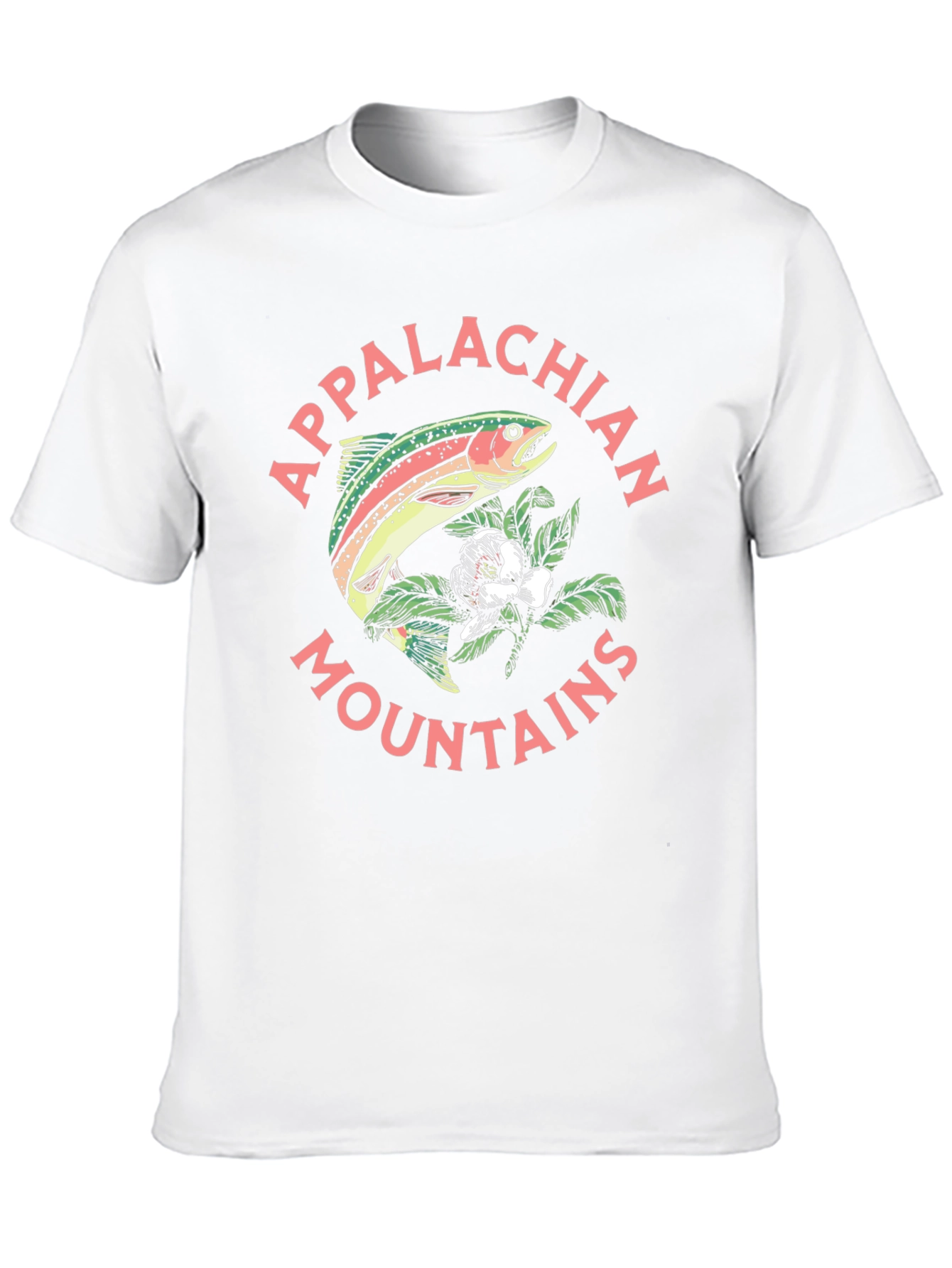 Appalachian Mountains Fish Graphic Tee
