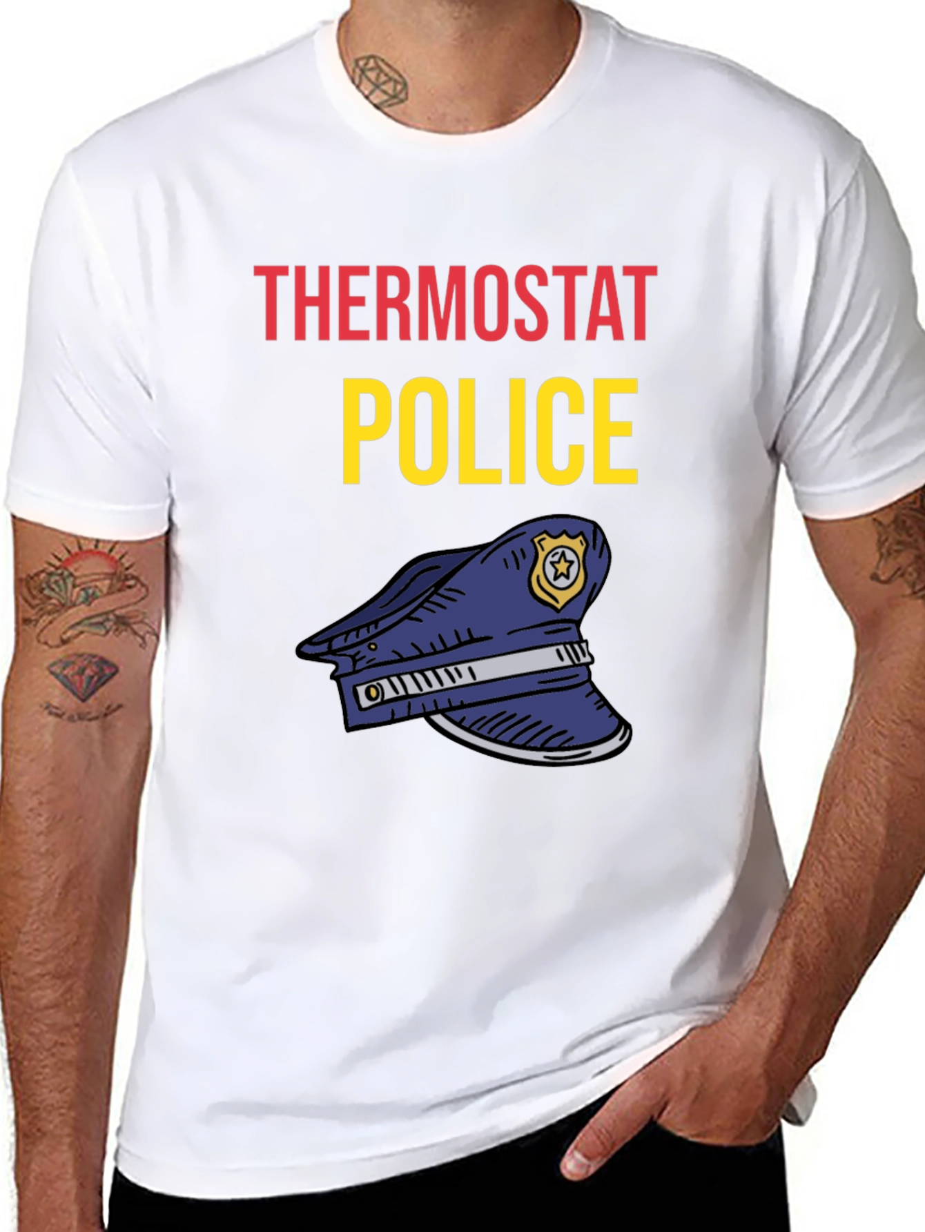 Thermostat Police Graphic Tee
