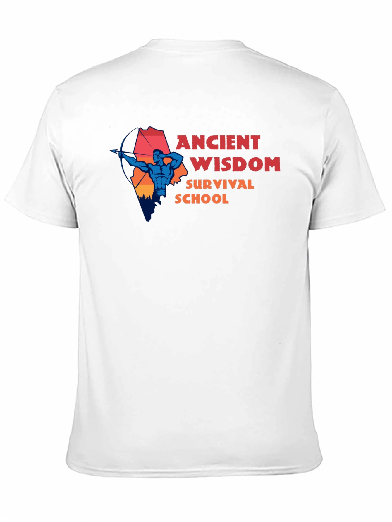 Ancient Wisdom Survival School Graphic Tee