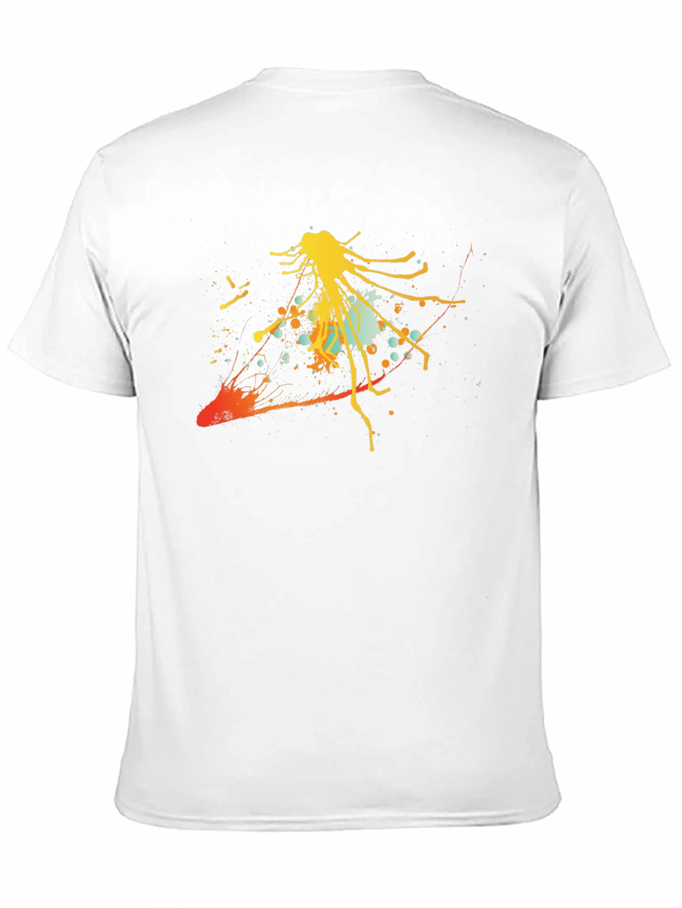 Abstract Art Black T-Shirt