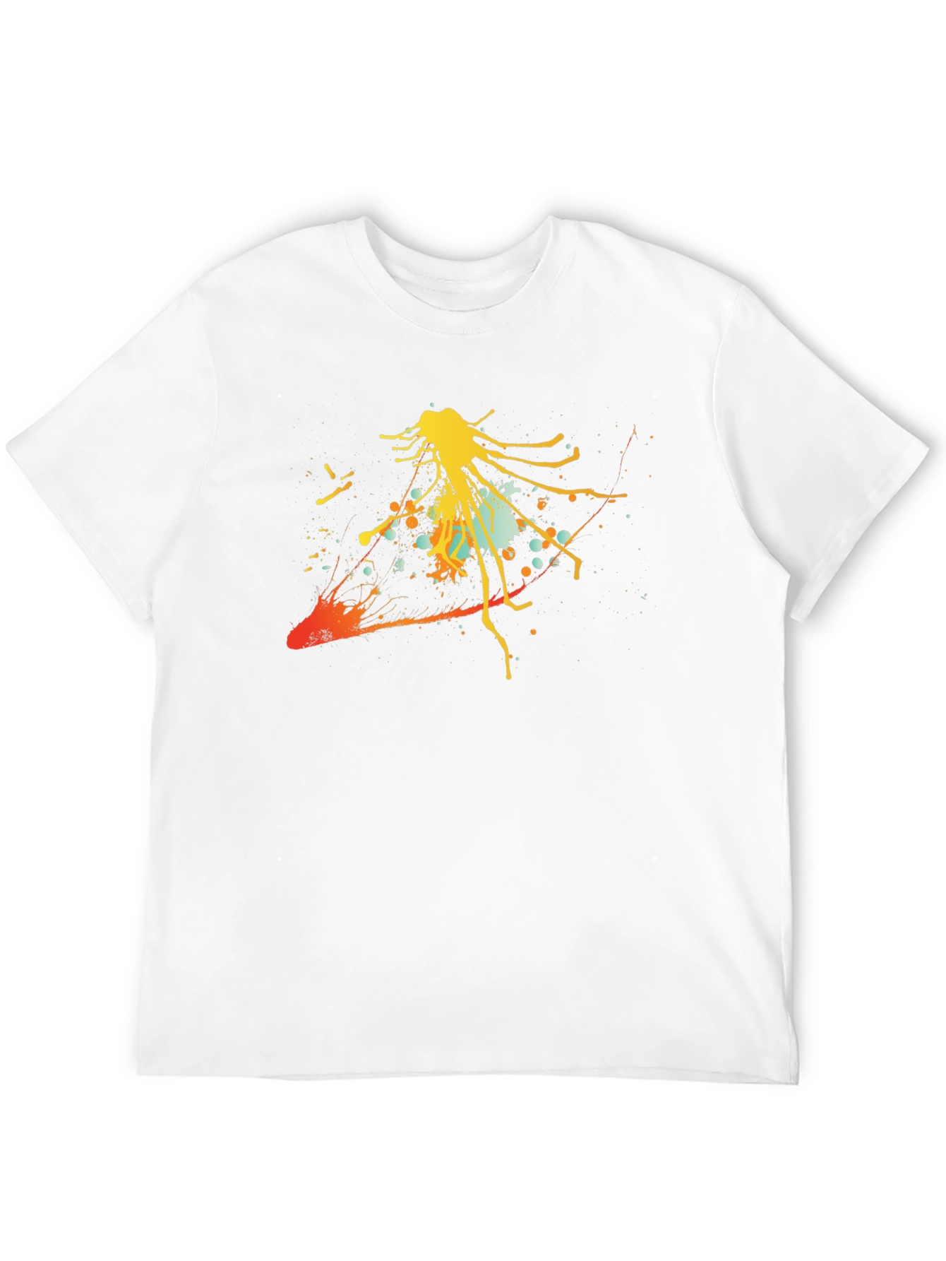 Abstract Art Black T-Shirt