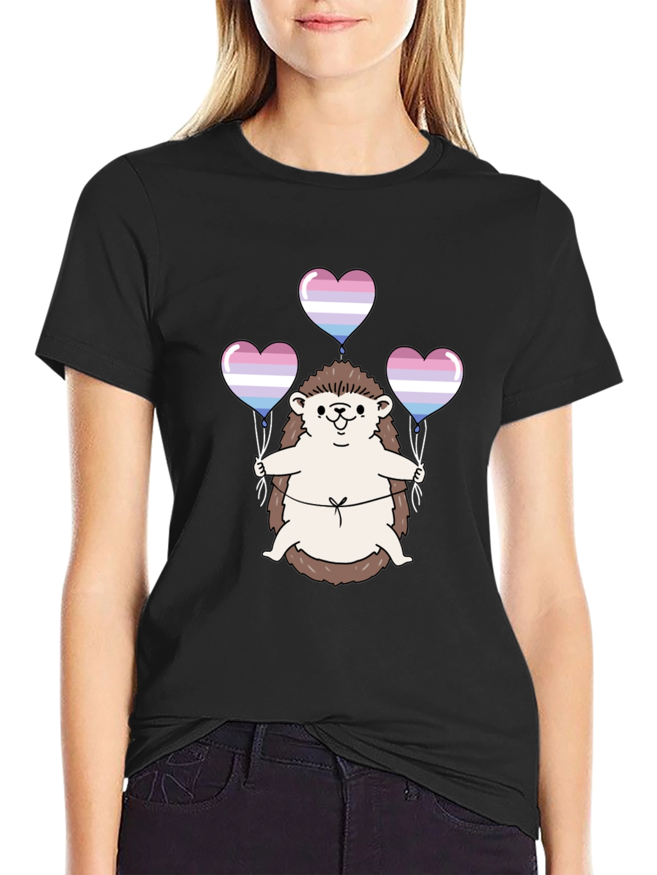 Hedgehog Trans Pride T-Shirt