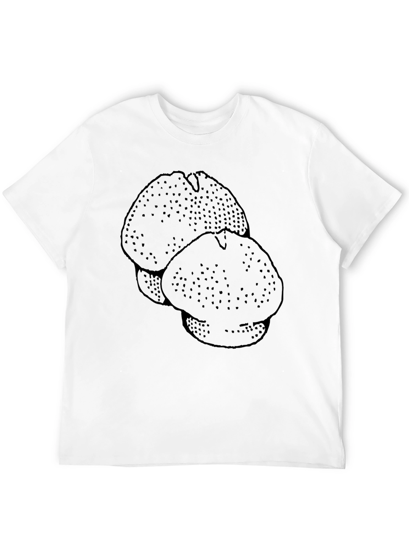 Black Morel Mushroom Graphic Tee