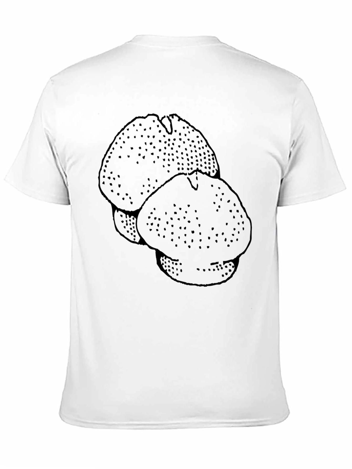 Black Morel Mushroom Graphic Tee