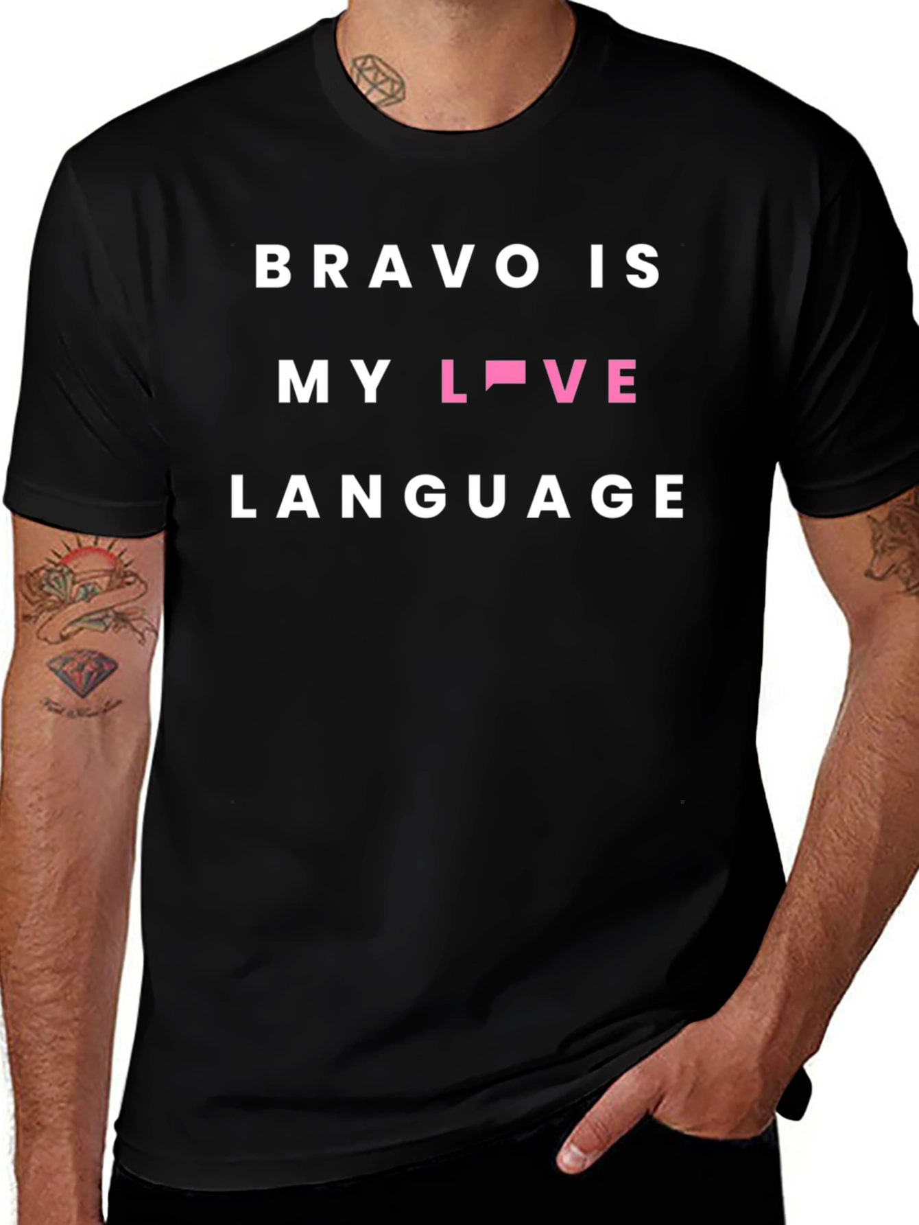 Bravo Is My Love Language Tee