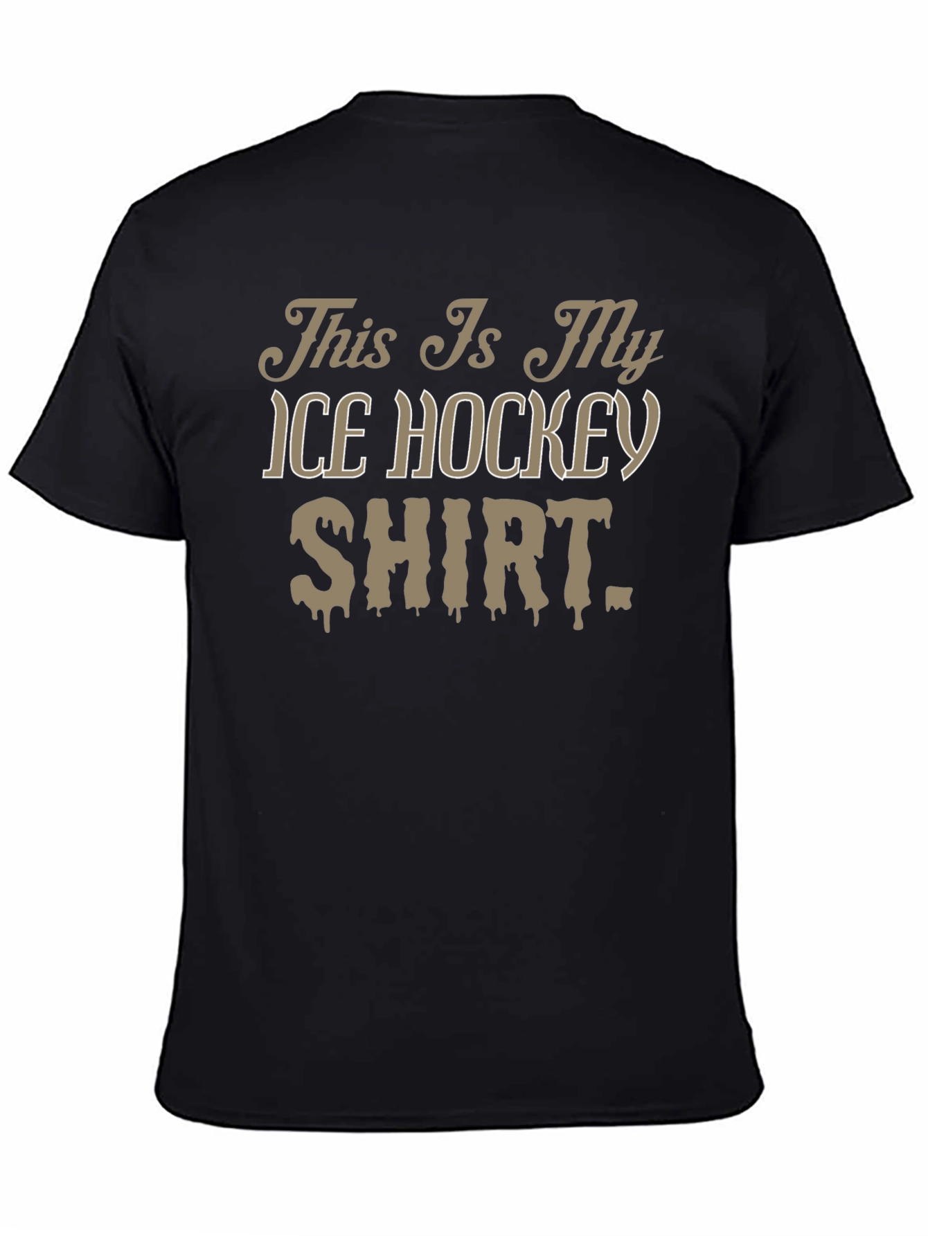 Ice Hockey Shirt Novelty T-Shirt