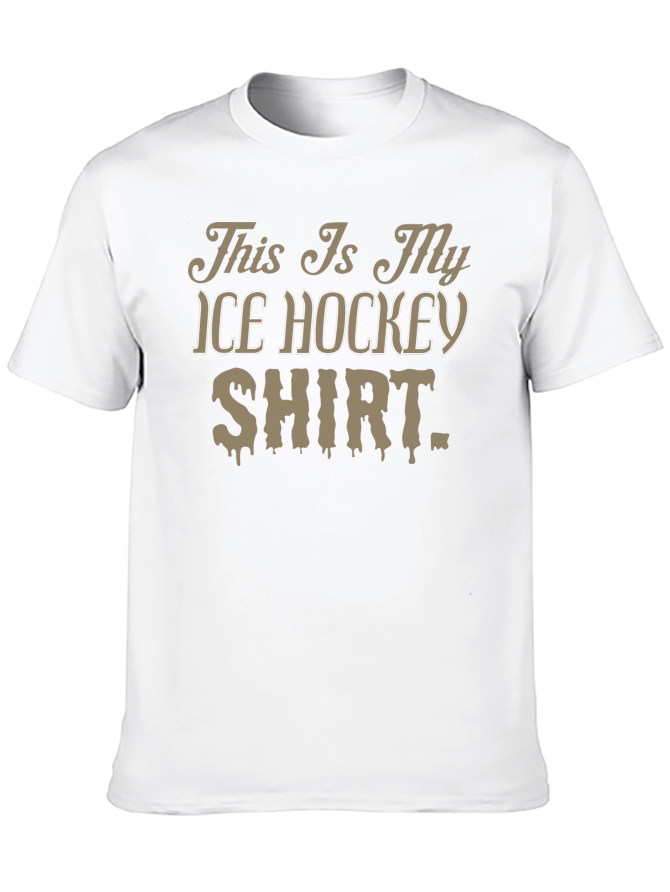Ice Hockey Shirt Novelty T-Shirt