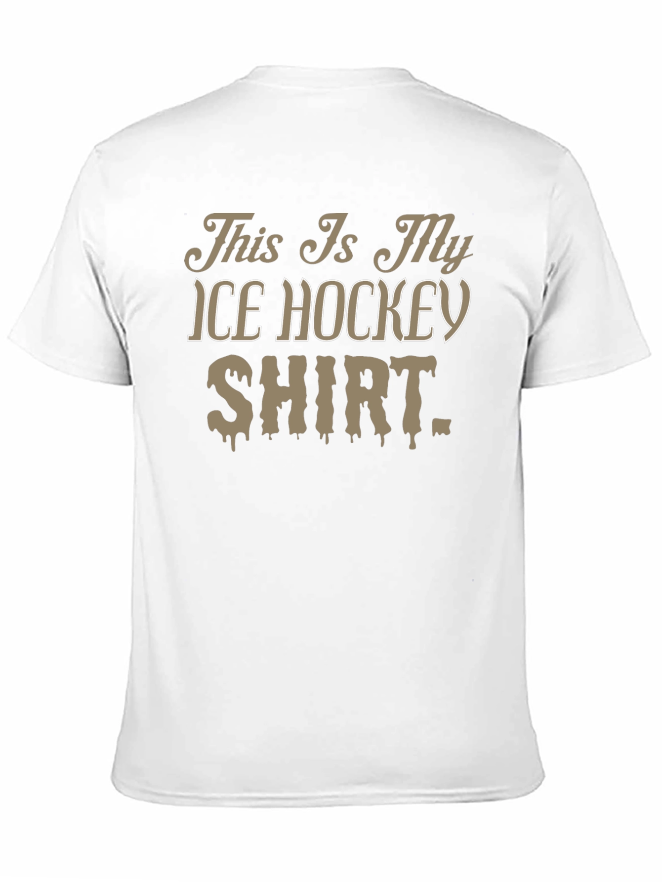 Ice Hockey Shirt Novelty T-Shirt