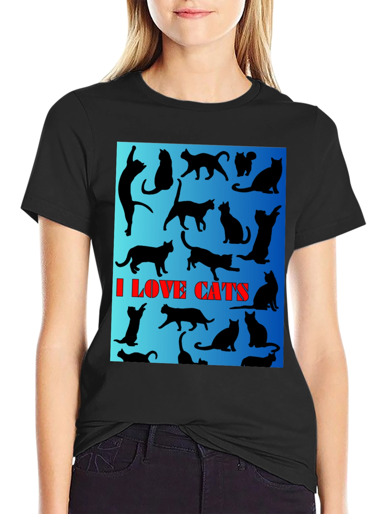I Love Cats T-Shirt