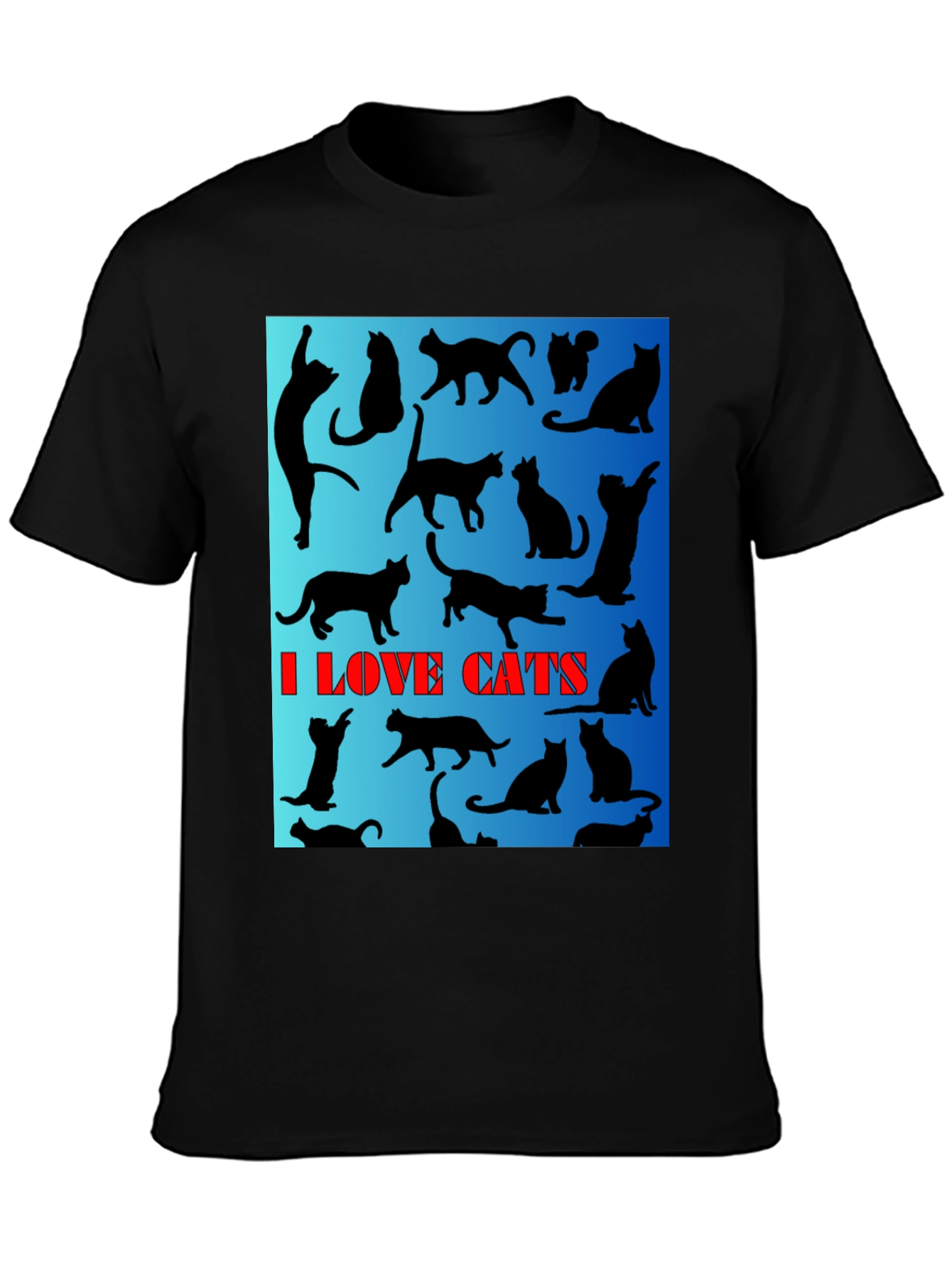 I Love Cats T-Shirt