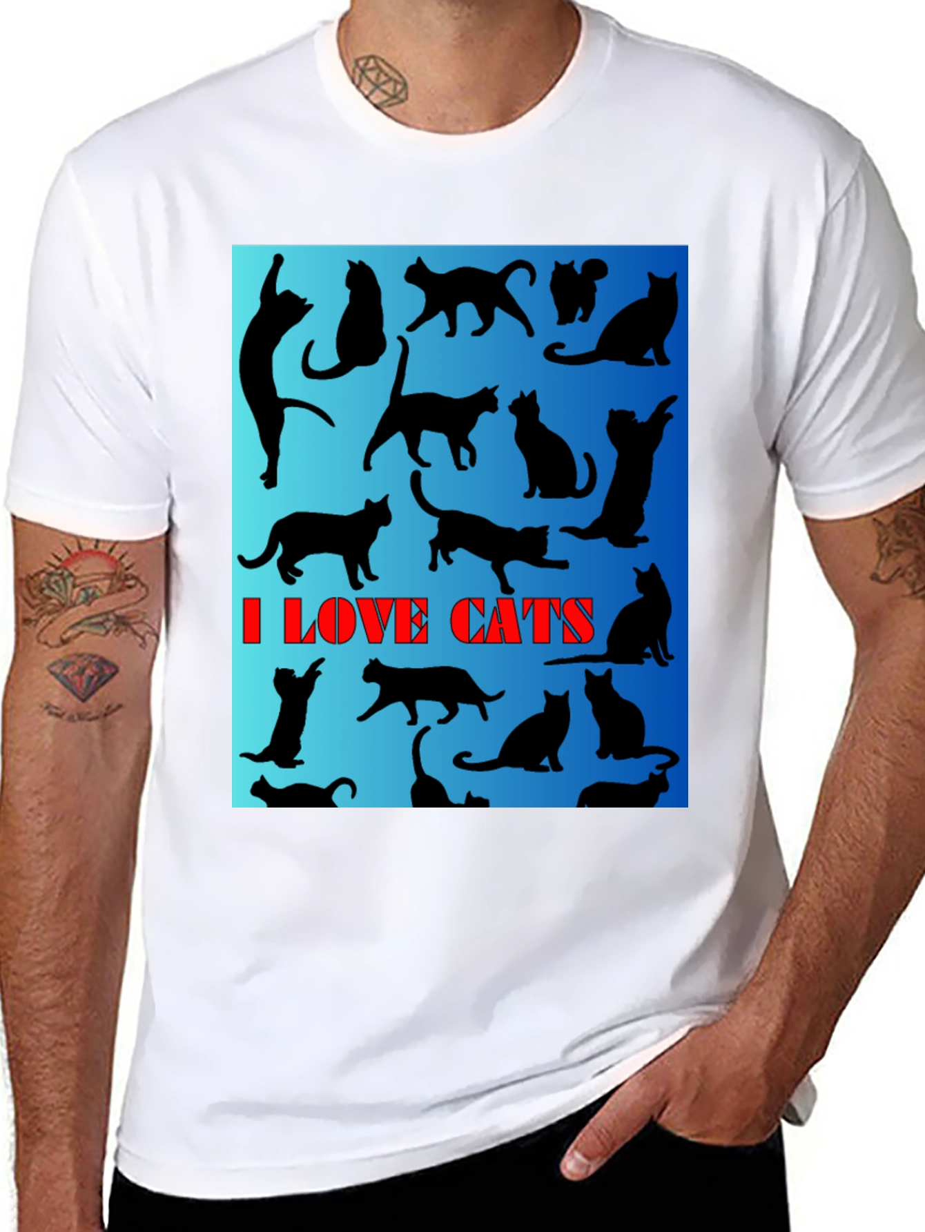 I Love Cats T-Shirt