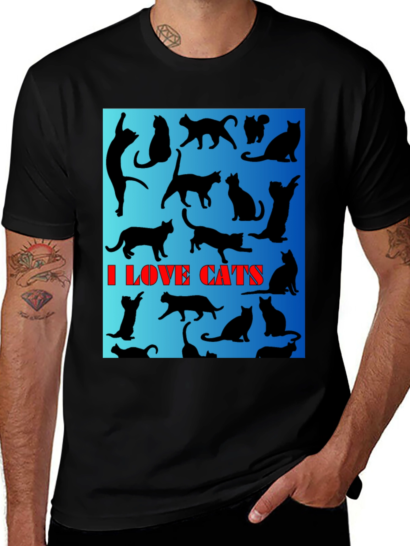 I Love Cats T-Shirt