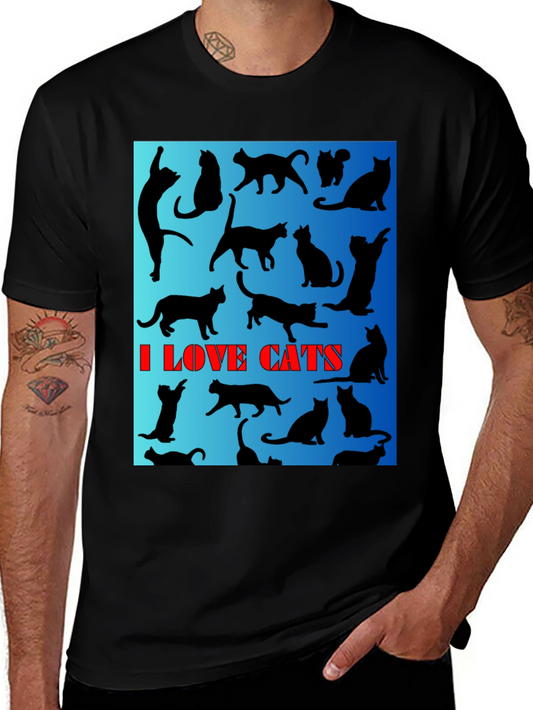 I Love Cats T-Shirt