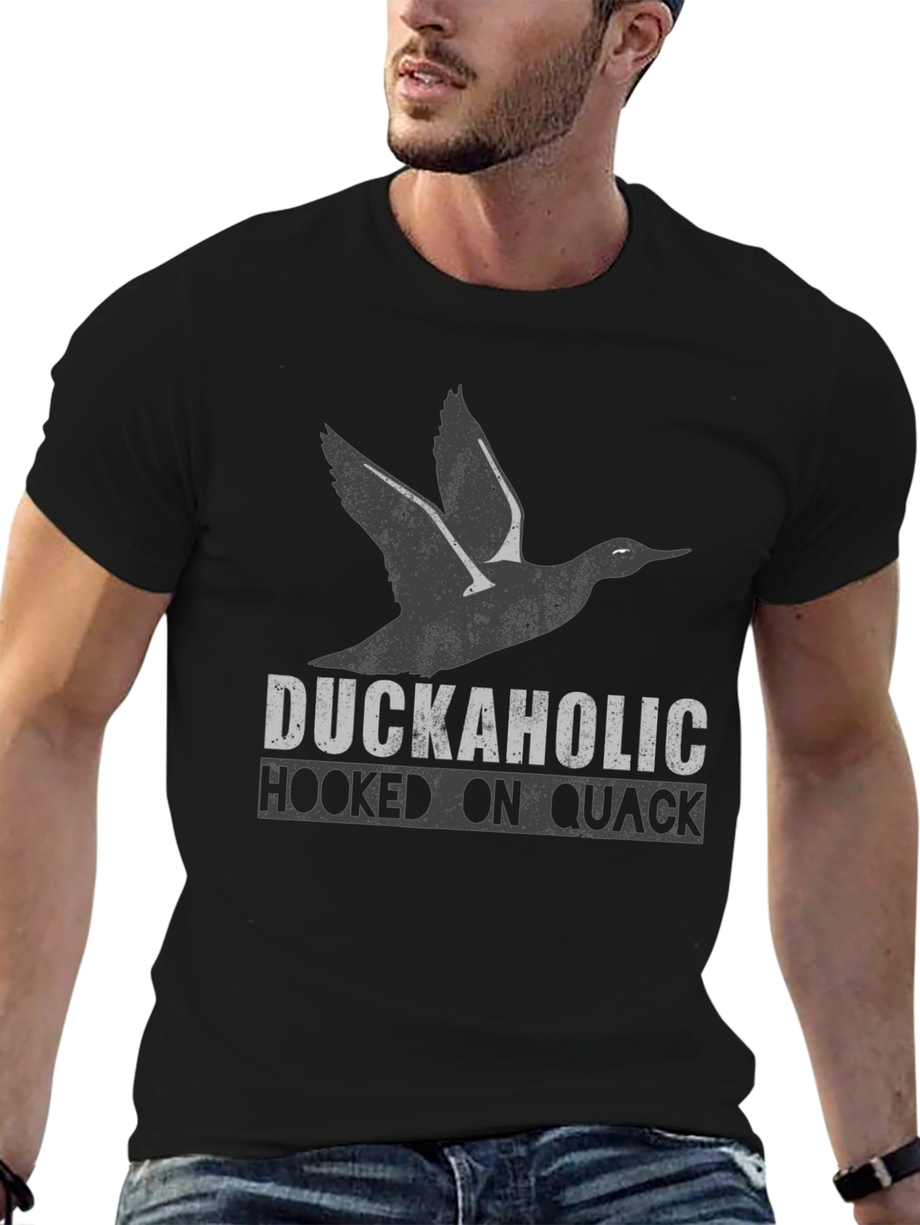 Duckaholic T-Shirt: Hooked on Quack
