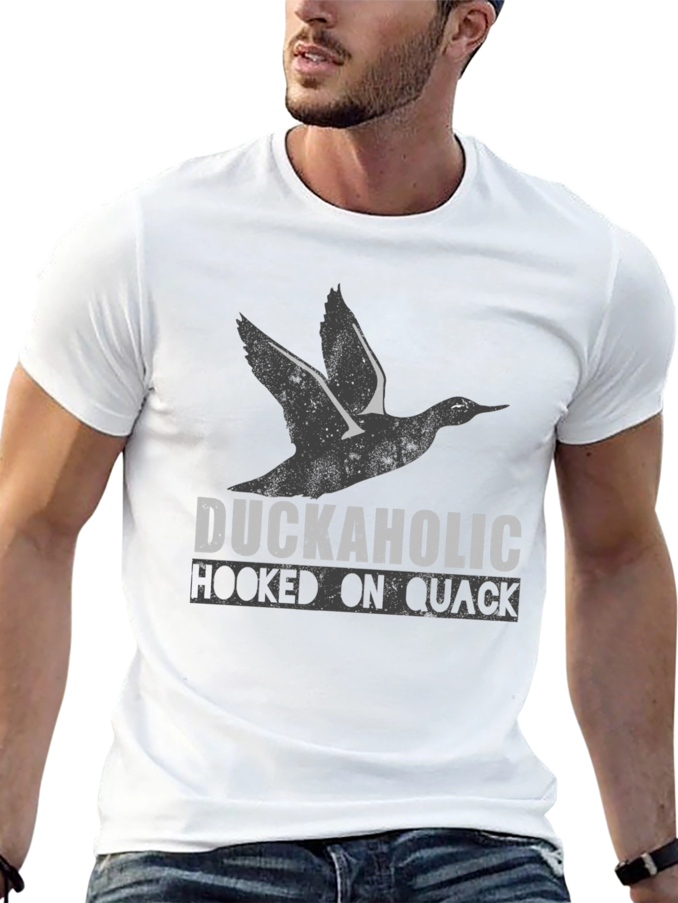 Duckaholic T-Shirt: Hooked on Quack