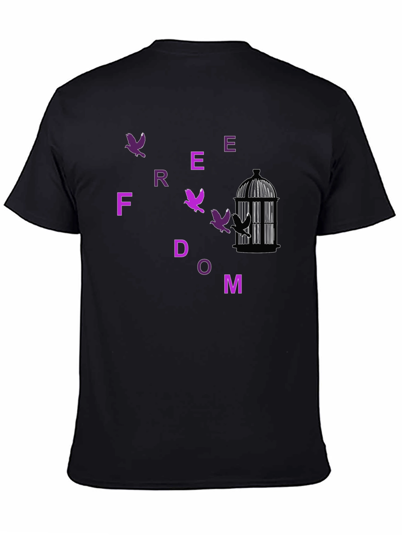 Freedom Birds Graphic T-Shirt - Stylish Unisex Tee