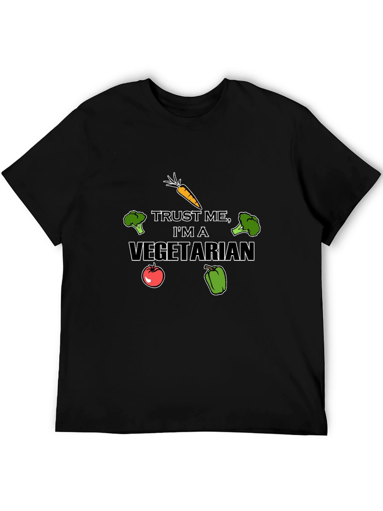 Trust Me Im a Vegetarian Funny T-Shirt