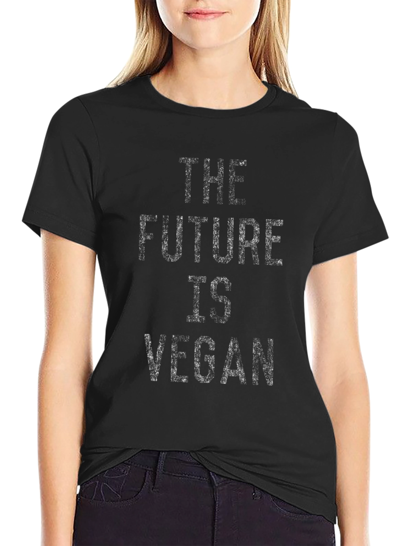 The Future is Vegan T-Shirt - Black