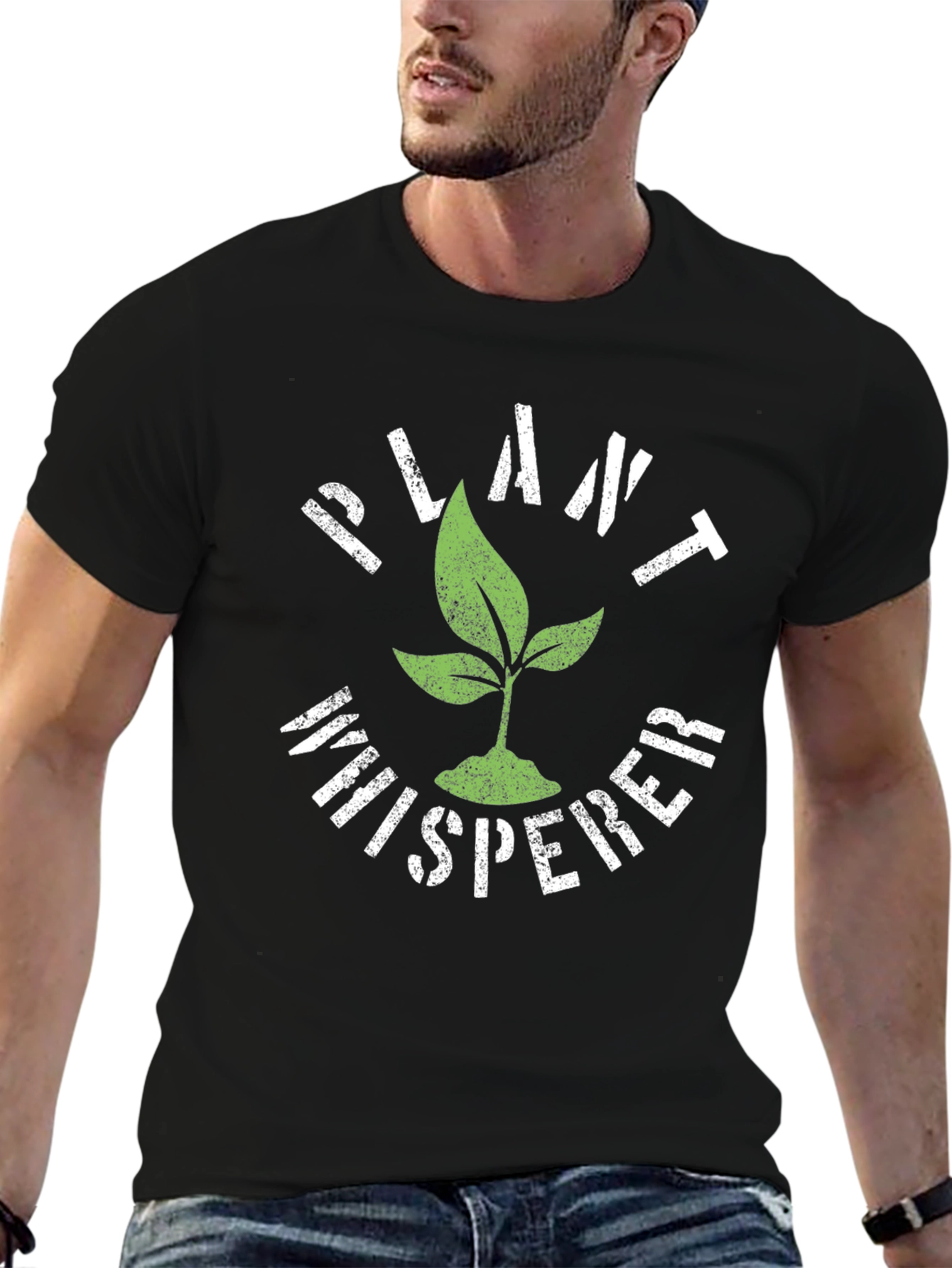 Plant Whisperer Graphic T-Shirt - Gardener Tee
