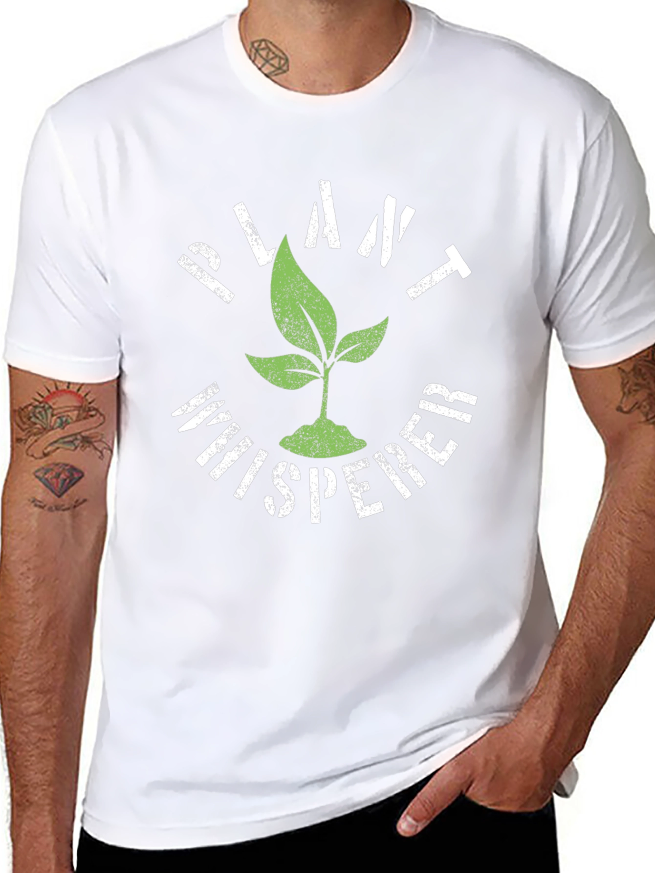 Plant Whisperer Graphic T-Shirt - Gardener Tee