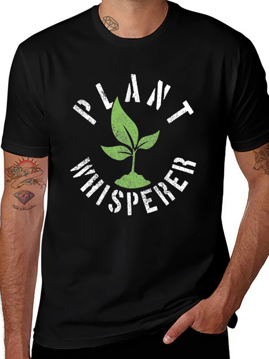 Plant Whisperer Graphic T-Shirt - Gardener Tee