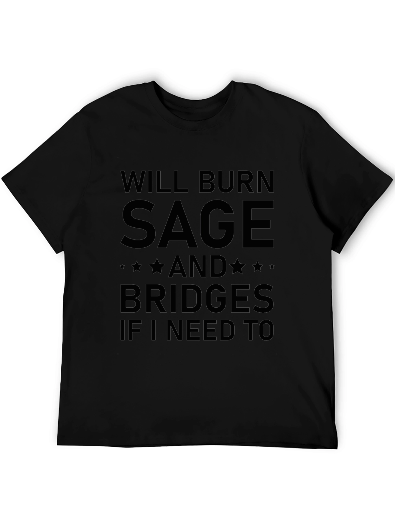 Will Burn Sage and Bridges Graphic T-Shirt