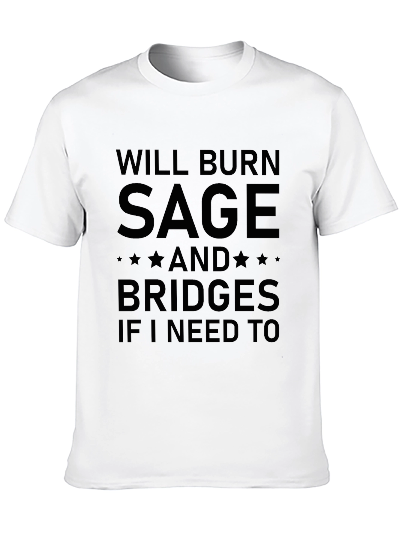 Will Burn Sage and Bridges Graphic T-Shirt